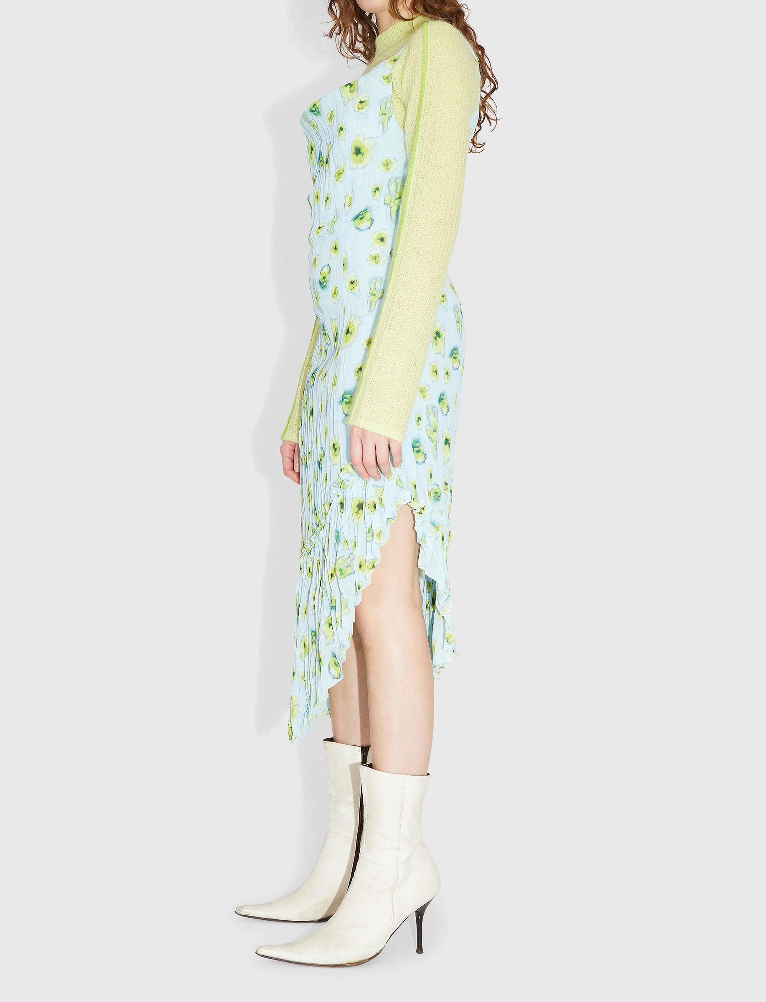 WOOD WOOD - Ophelia dress - midi-kleider - washed out blue - 4