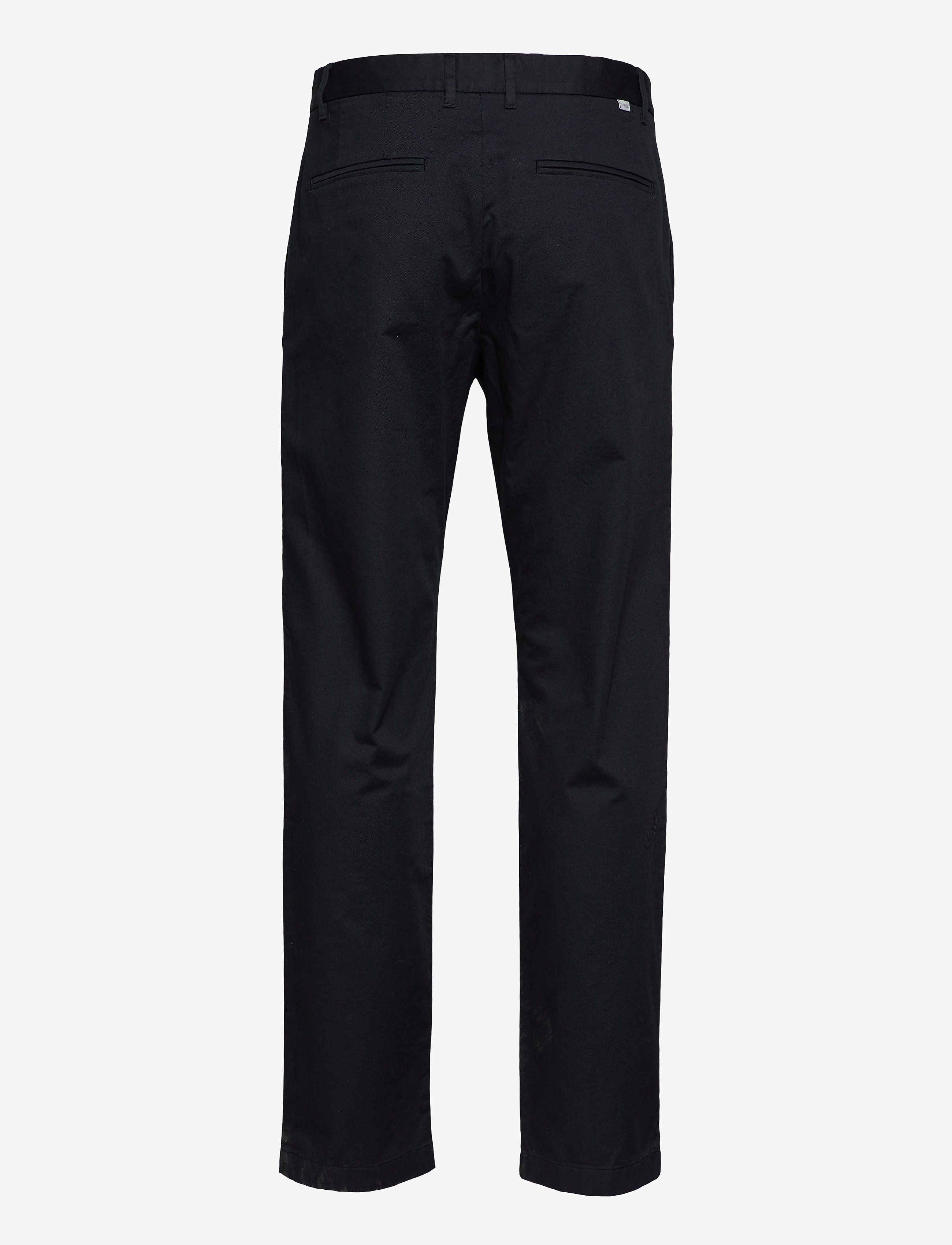 WOOD WOOD - Marcus light twill trousers - chinos - black - 1