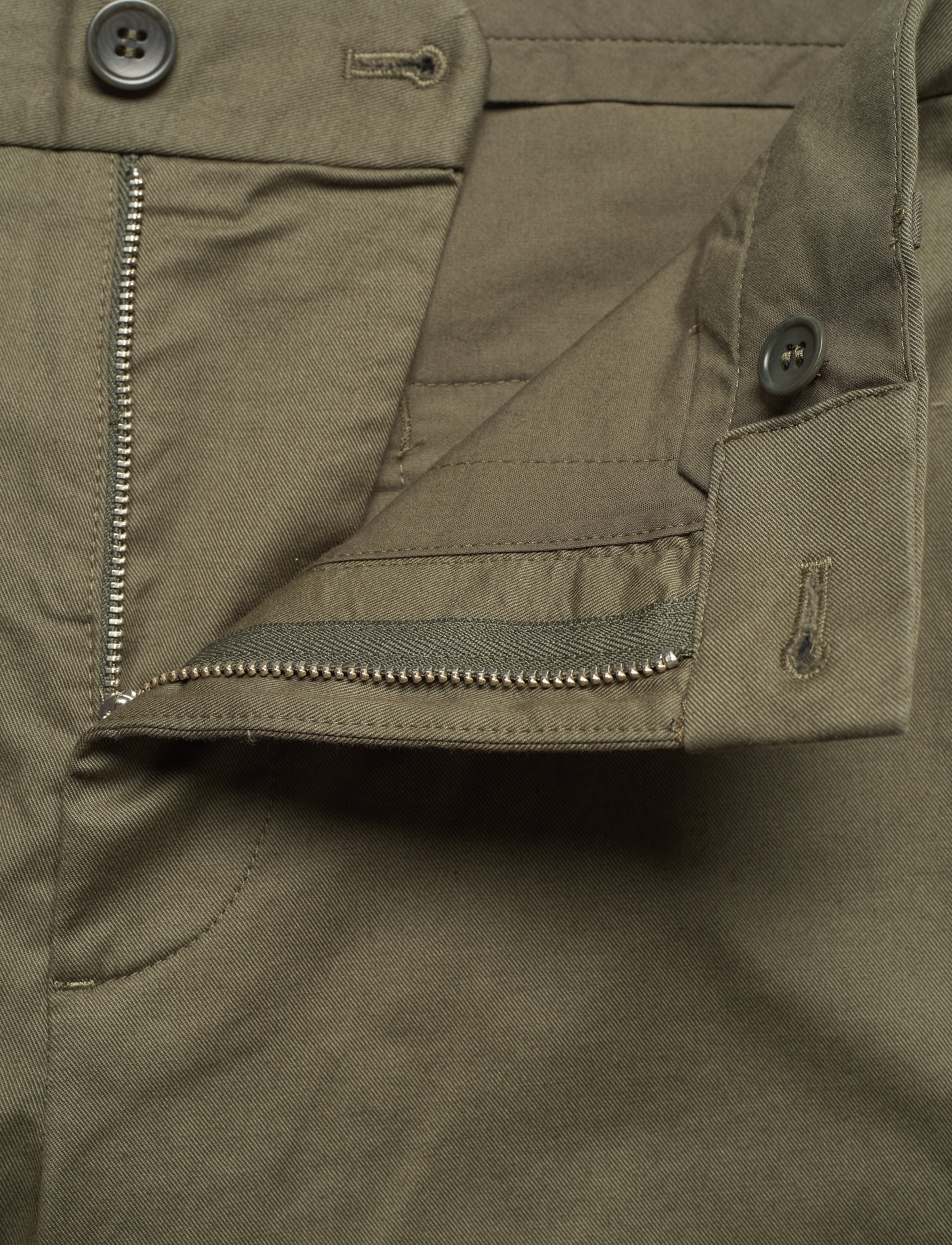 WOOD WOOD - Marcus light twill trousers - chinos - olive - 3