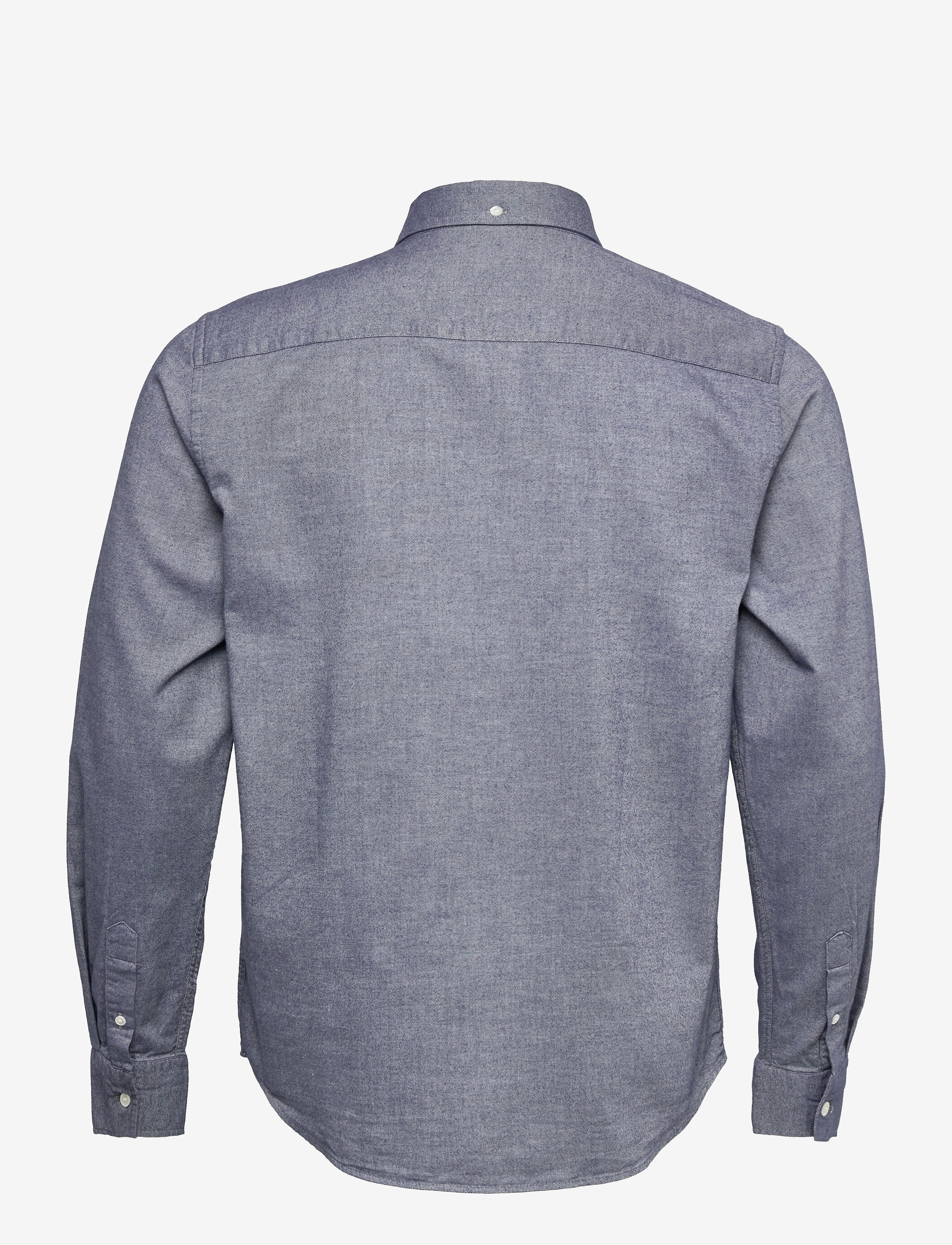Wood Wood - Adam classic flannel shirt - blue steel - 1
