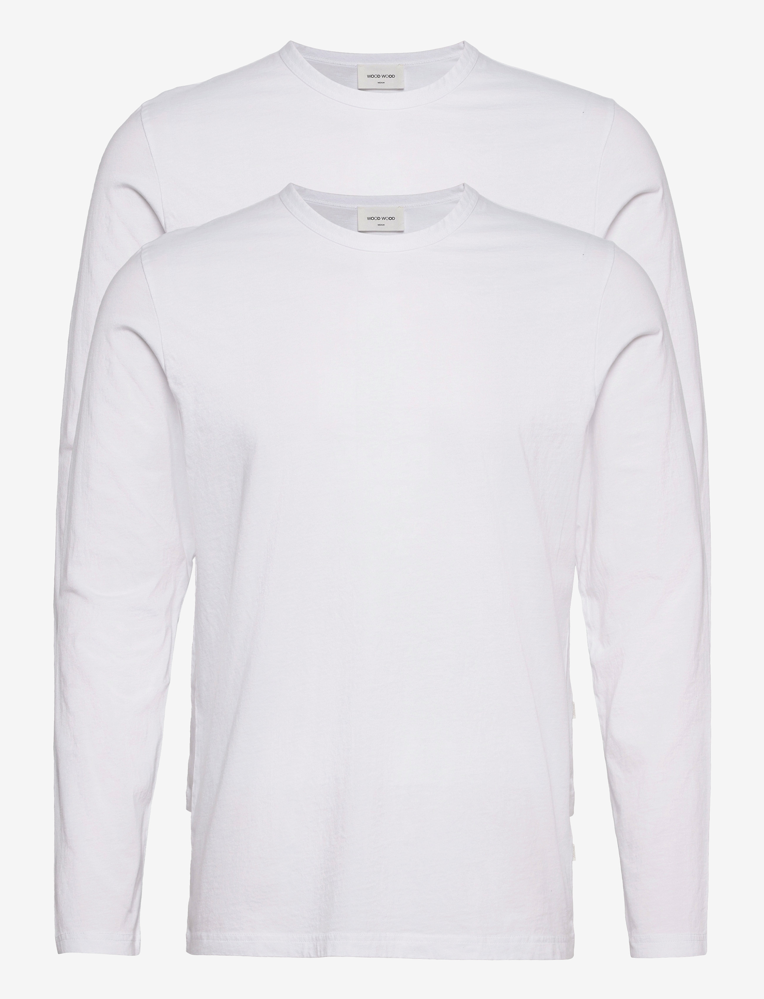 WOOD WOOD - Emil 2-pack long sleeve - bright white - 0