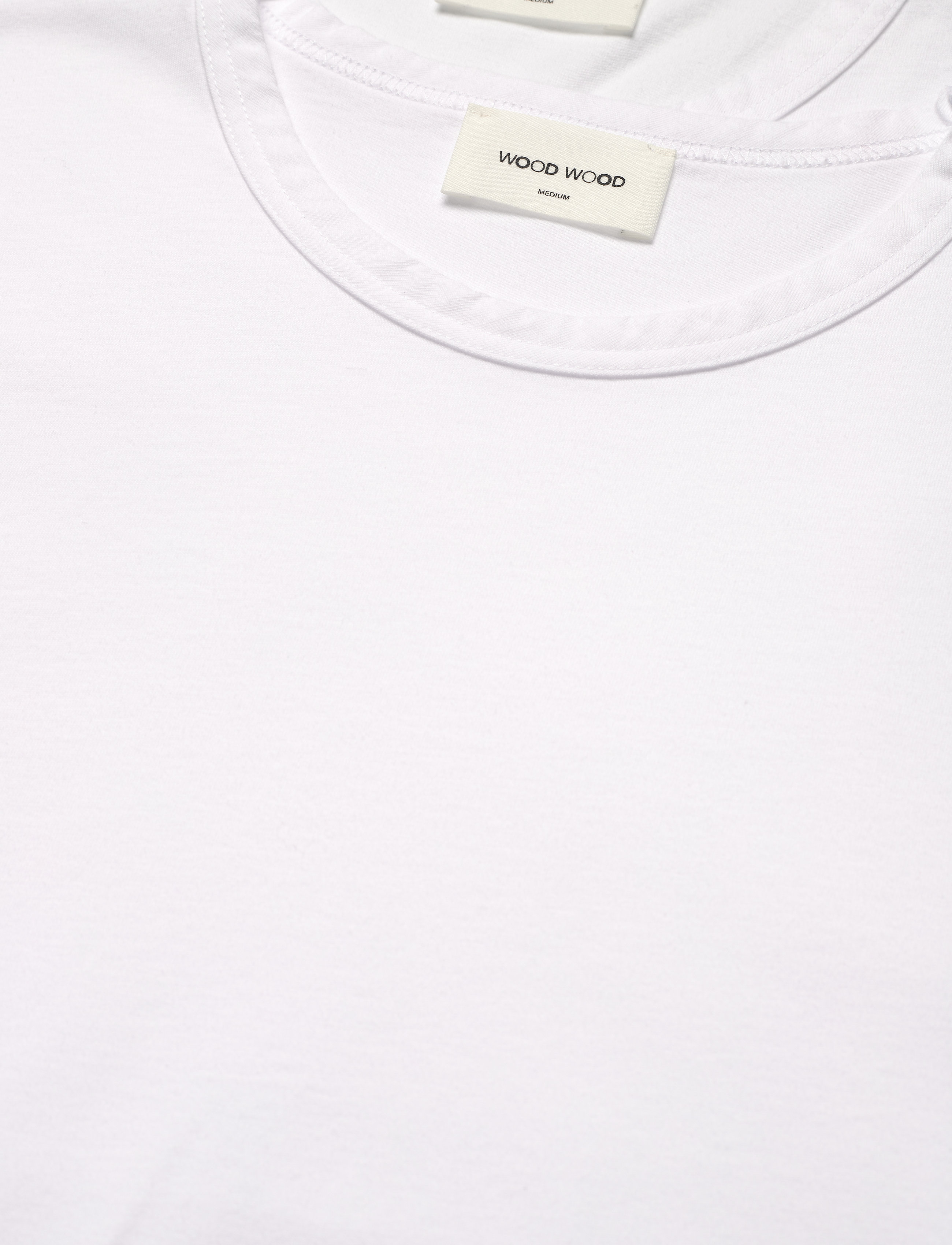 WOOD WOOD - Emil 2-pack long sleeve - bright white - 2