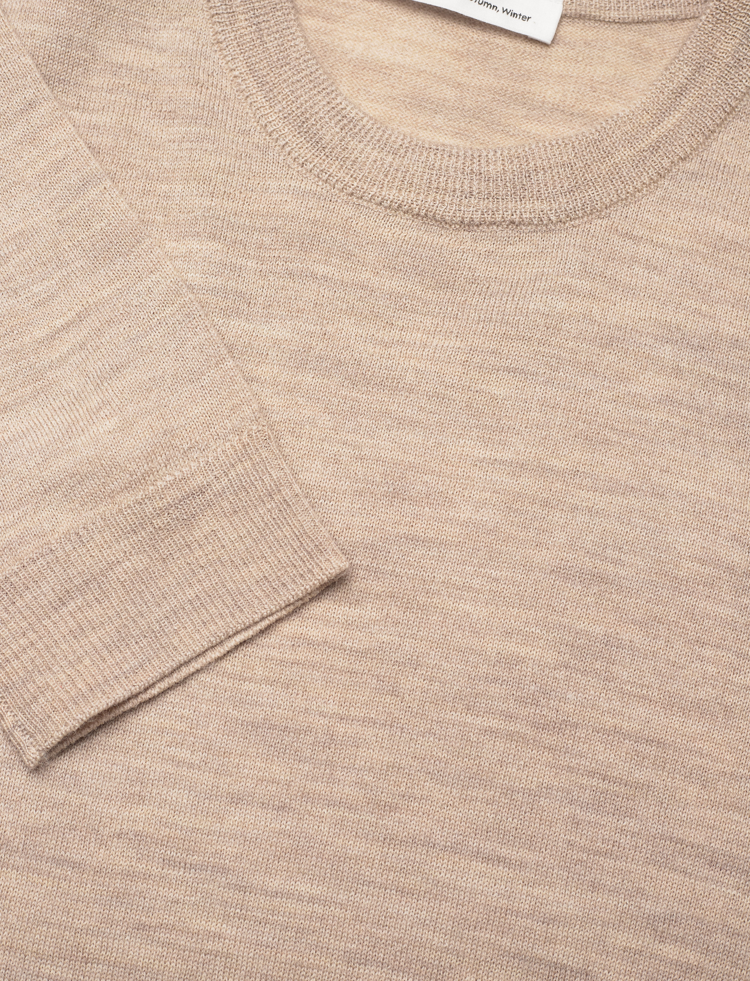 Wood Wood - Beckett classic merino jumper - light sand - 2
