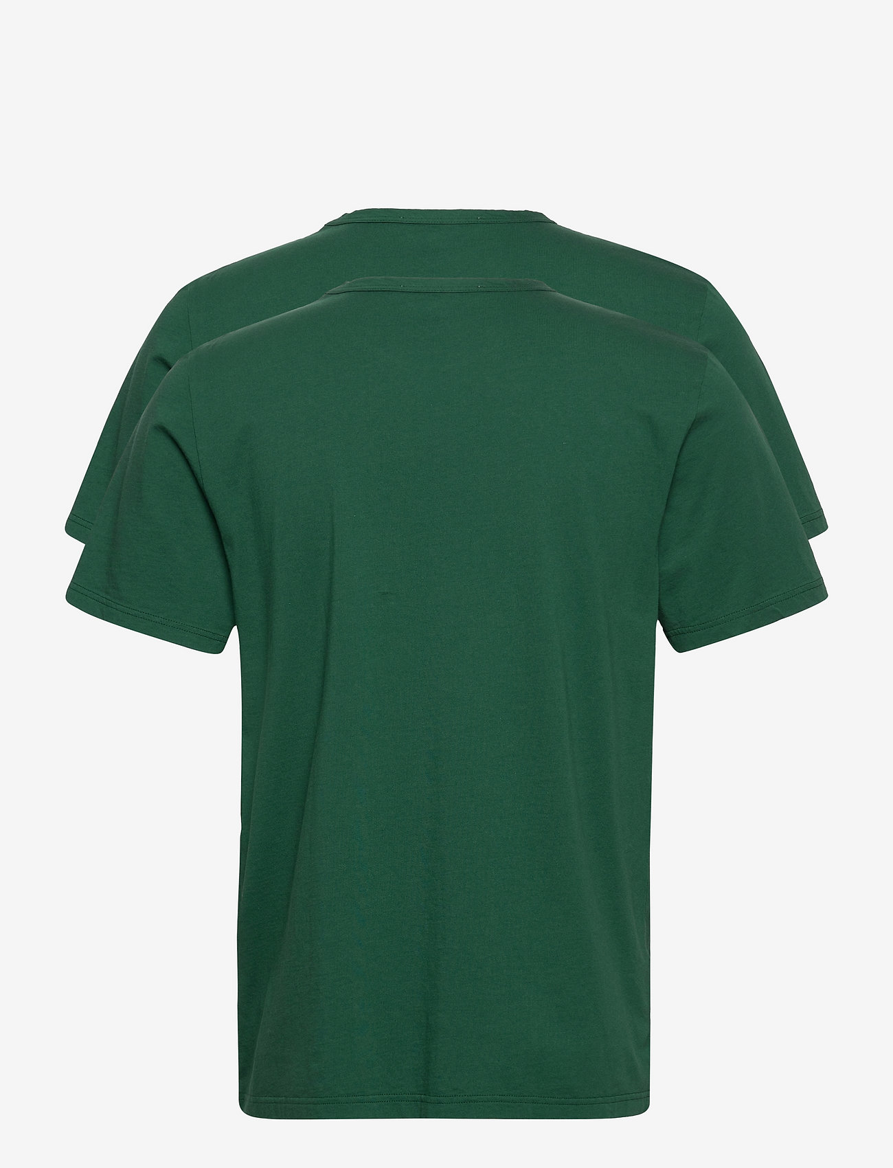 Wood Wood - Allan 2-pack T-shirt - dark emerald - 1