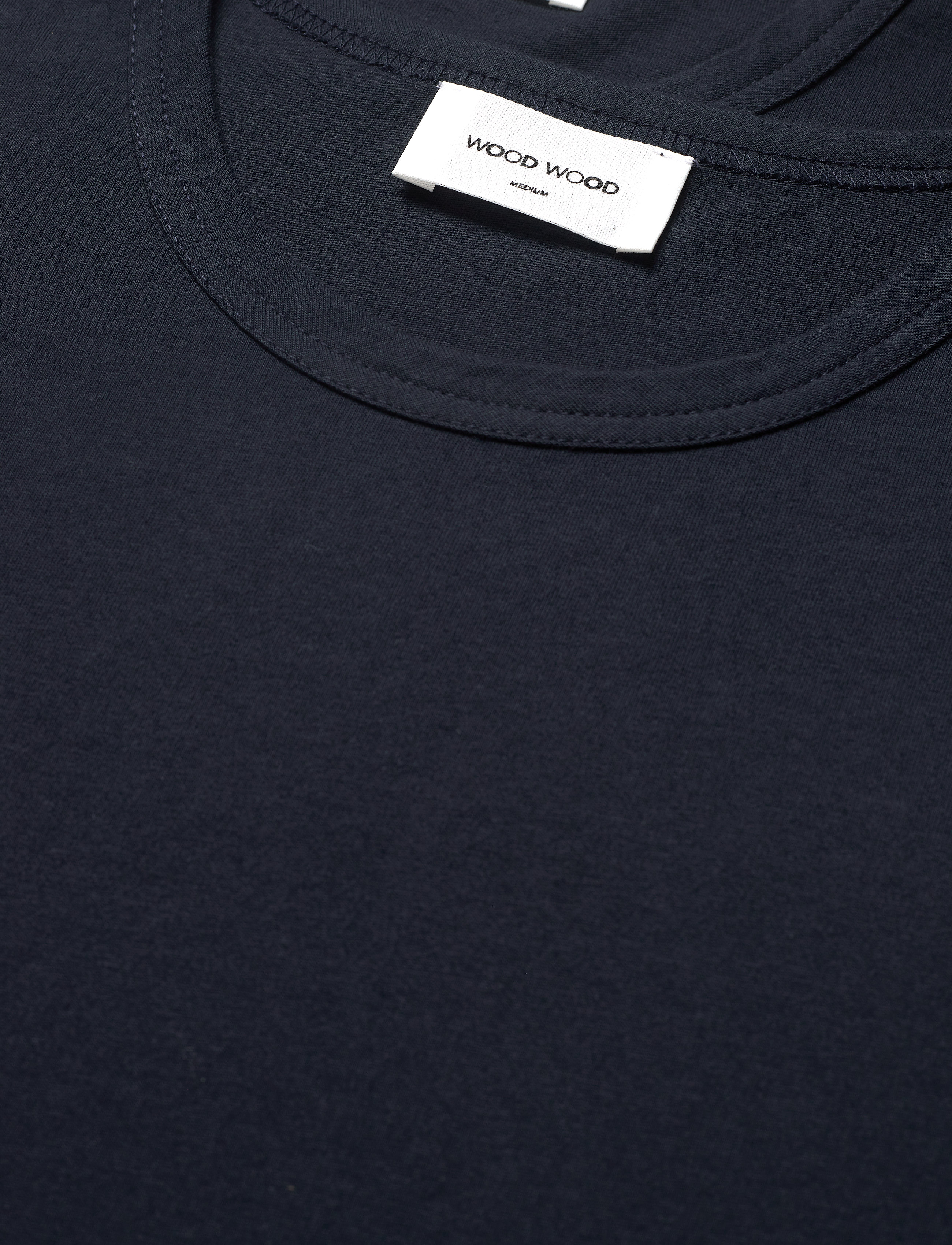 Wood Wood - Allan 2-pack T-shirt - navy - 2
