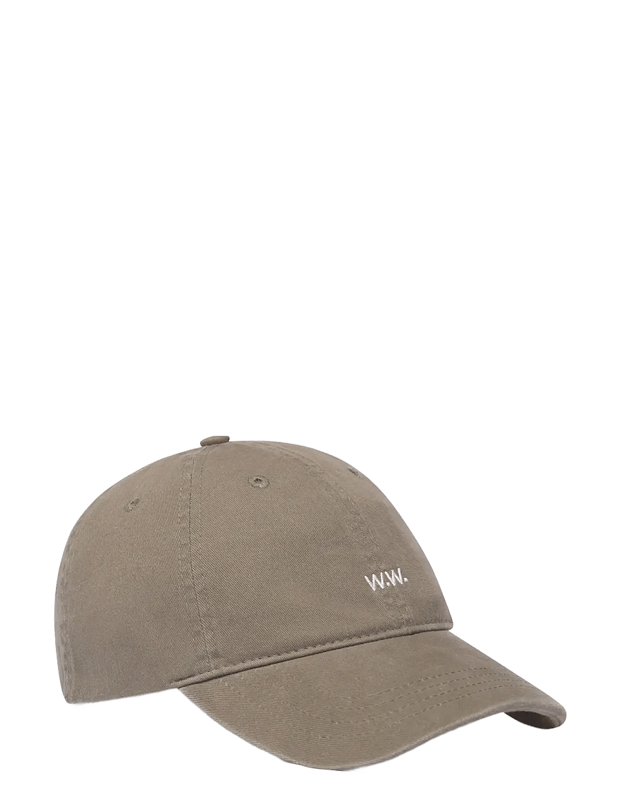 WOOD WOOD - WWLow profile cap - mütsid ja nokkmütsid - dusty olive - 1