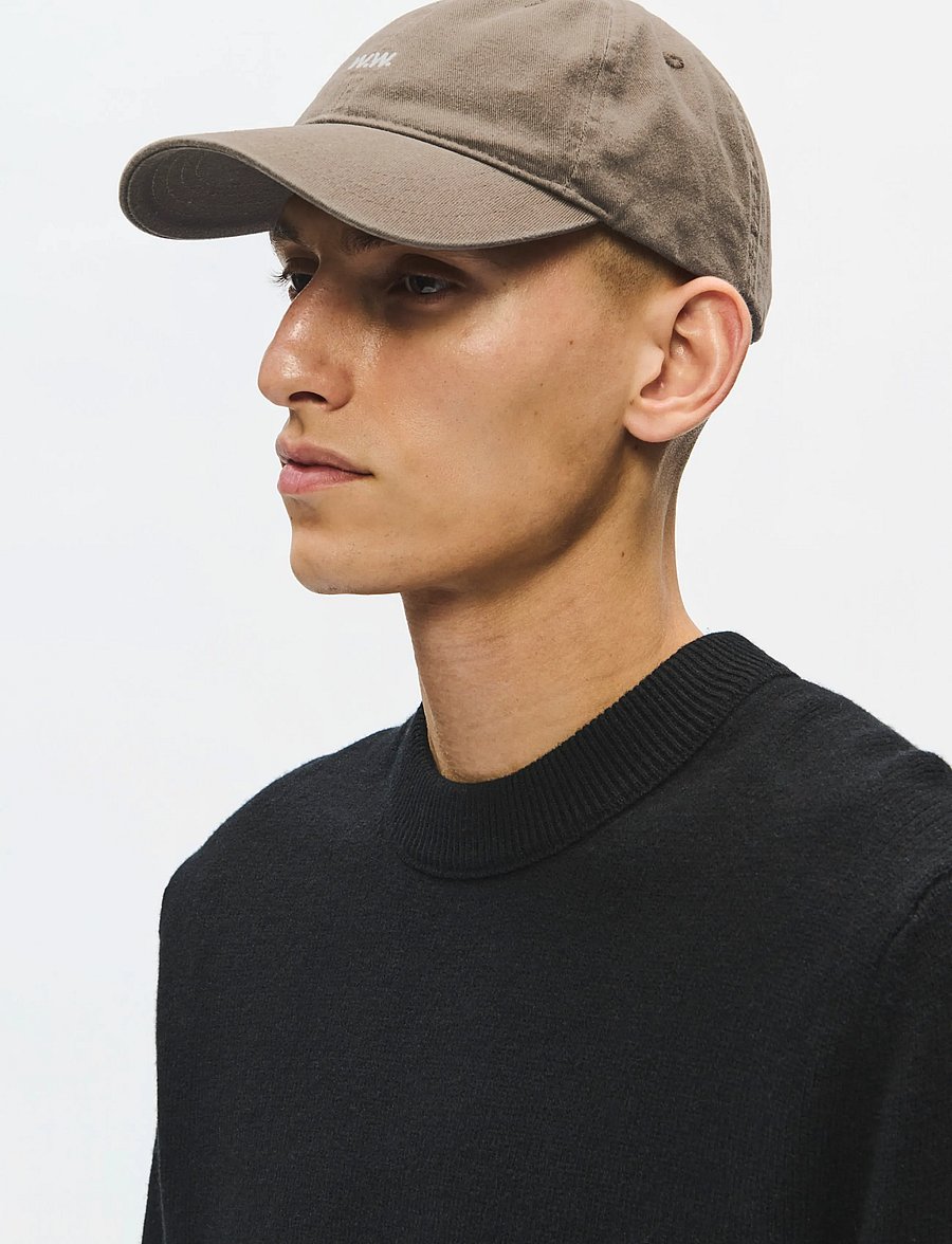 WOOD WOOD - WWLow profile cap - mütsid ja nokkmütsid - dusty olive - 0