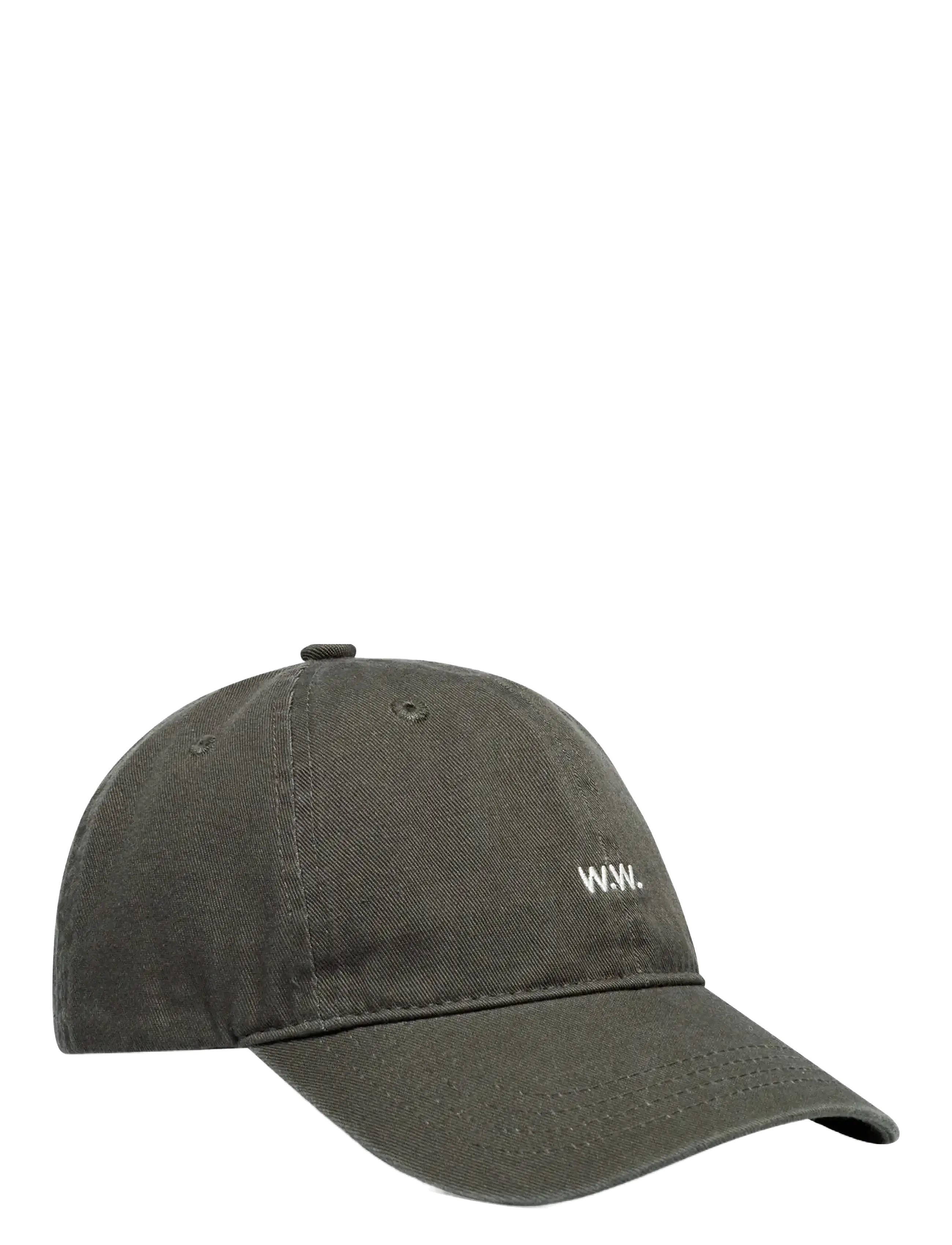 WOOD WOOD WWLow profile cap - Asusteet - IRON GATE / green