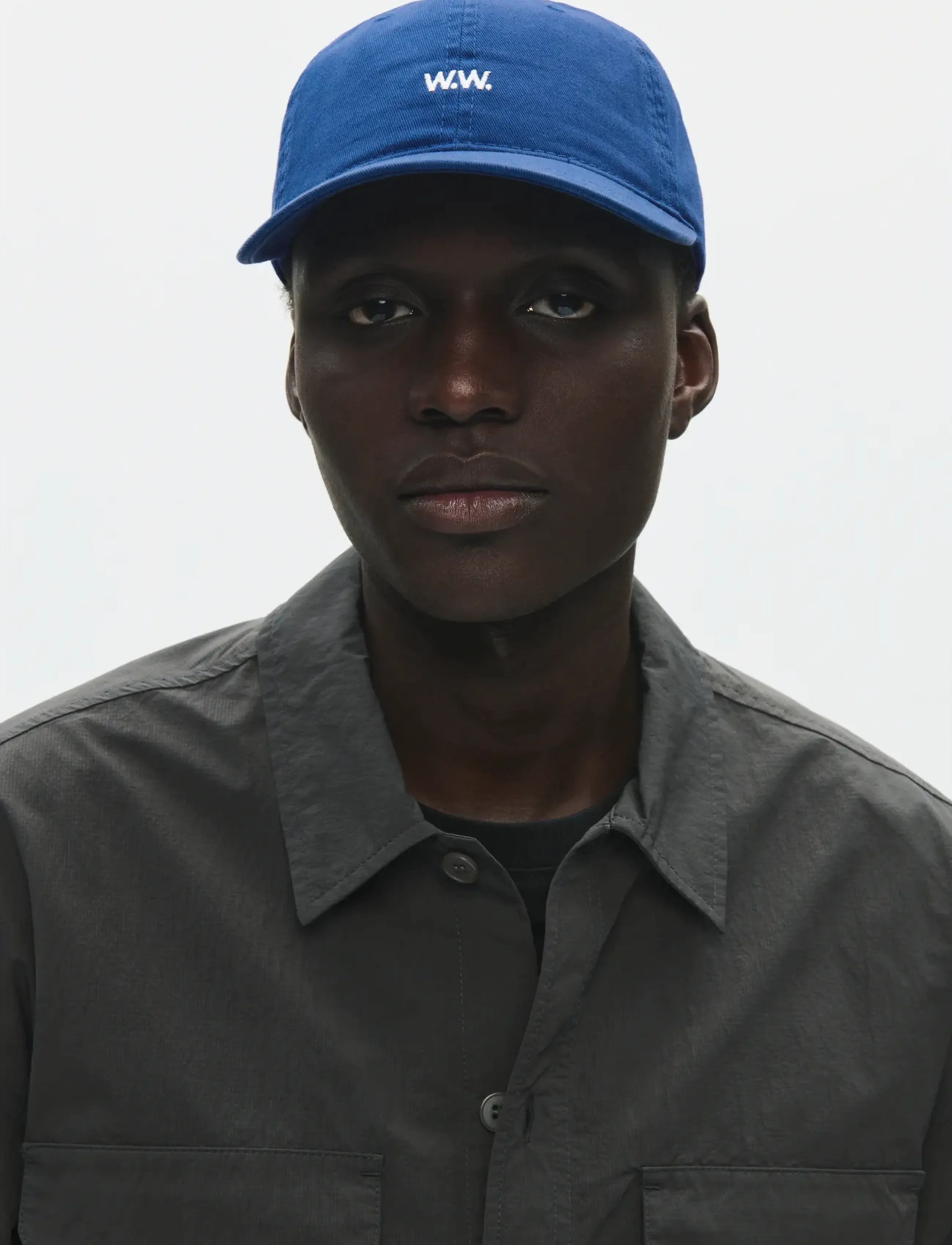 WOOD Wwlow Profile Cap, One Size, Headwear, Blau - Caps, Männerswear