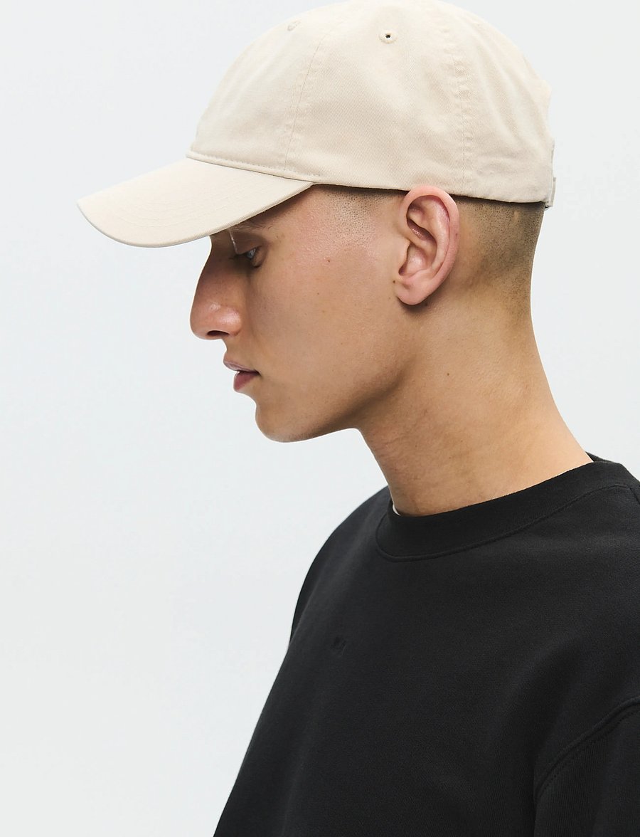 WOOD WOOD - WWLow profile cap - mütsid ja nokkmütsid - off white - 3
