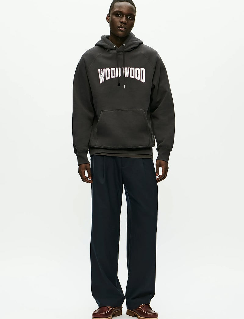 WOOD WOOD - WWFred Arch - kapuzenpullover - licorice - 2