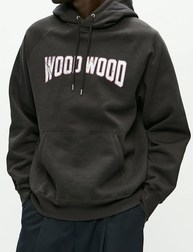 WOOD WOOD - WWFred Arch - kapuzenpullover - licorice - 4