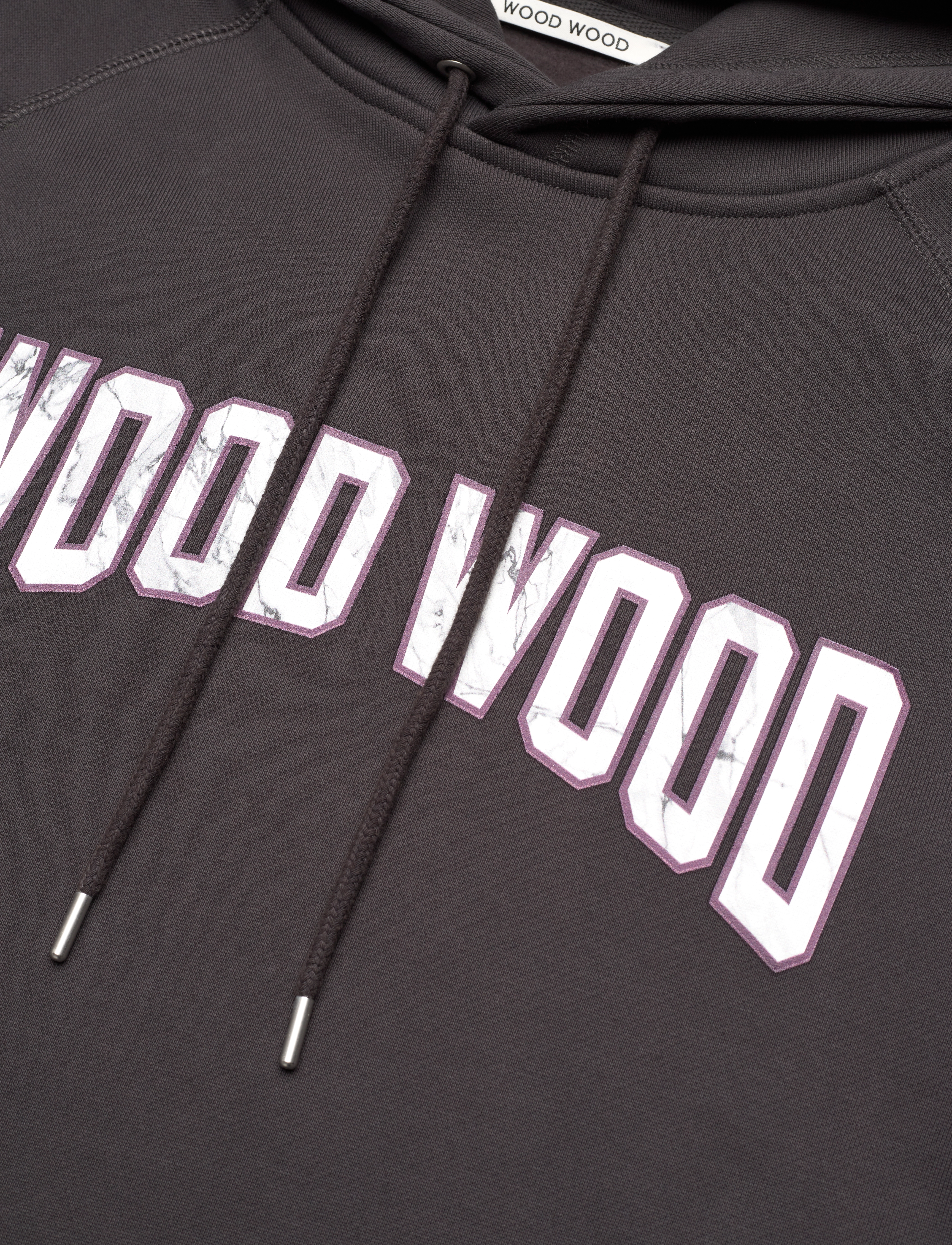 WOOD WOOD - WWFred Arch - kapuutsiga dressipluusid - licorice - 5