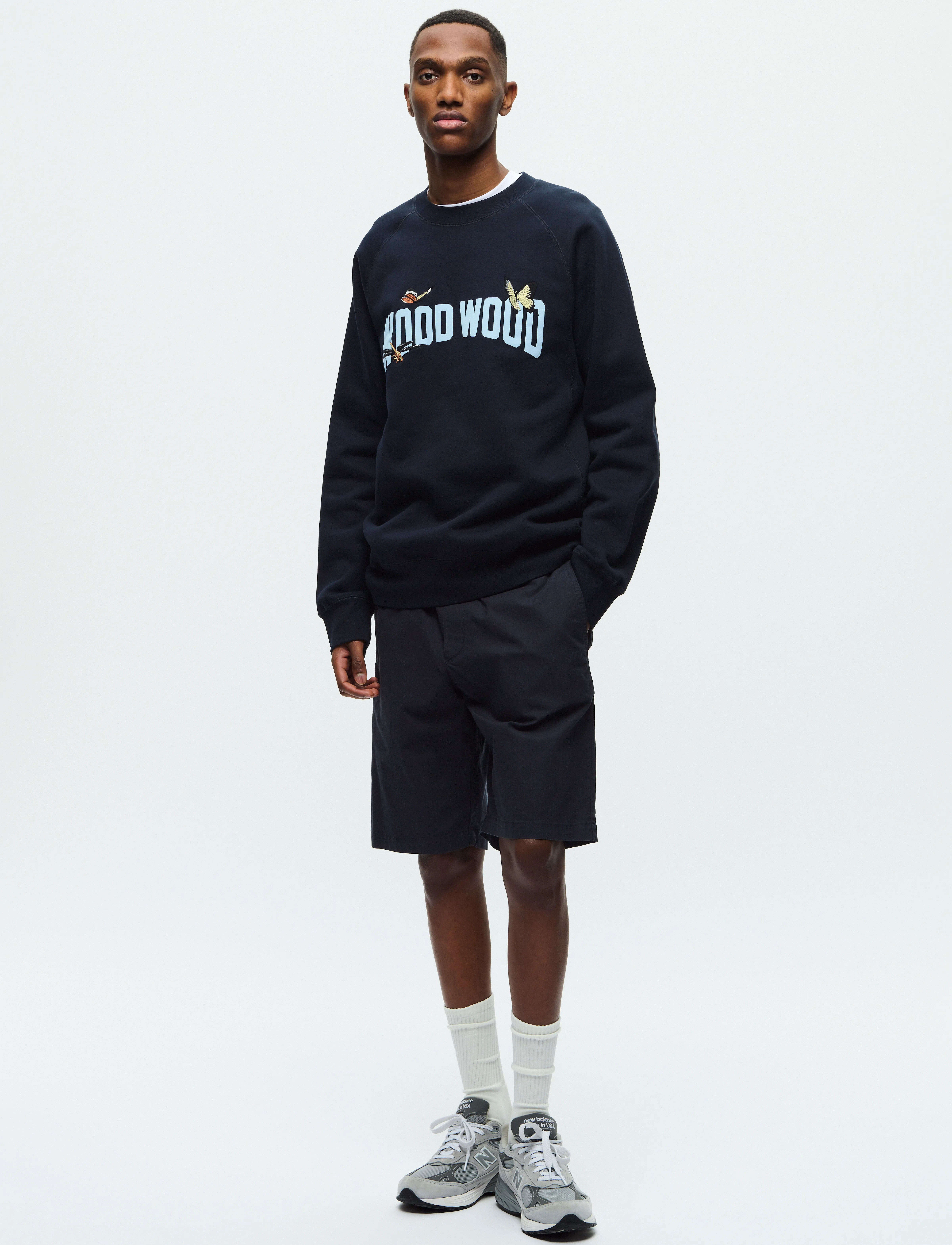 WOOD WOOD - WWcaden P Short - dark navy - 2