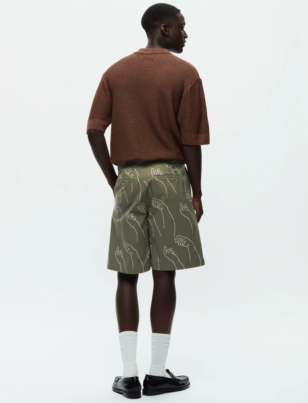 WOOD WOOD - WWfallon Short - casual shorts - dusty olive - 2