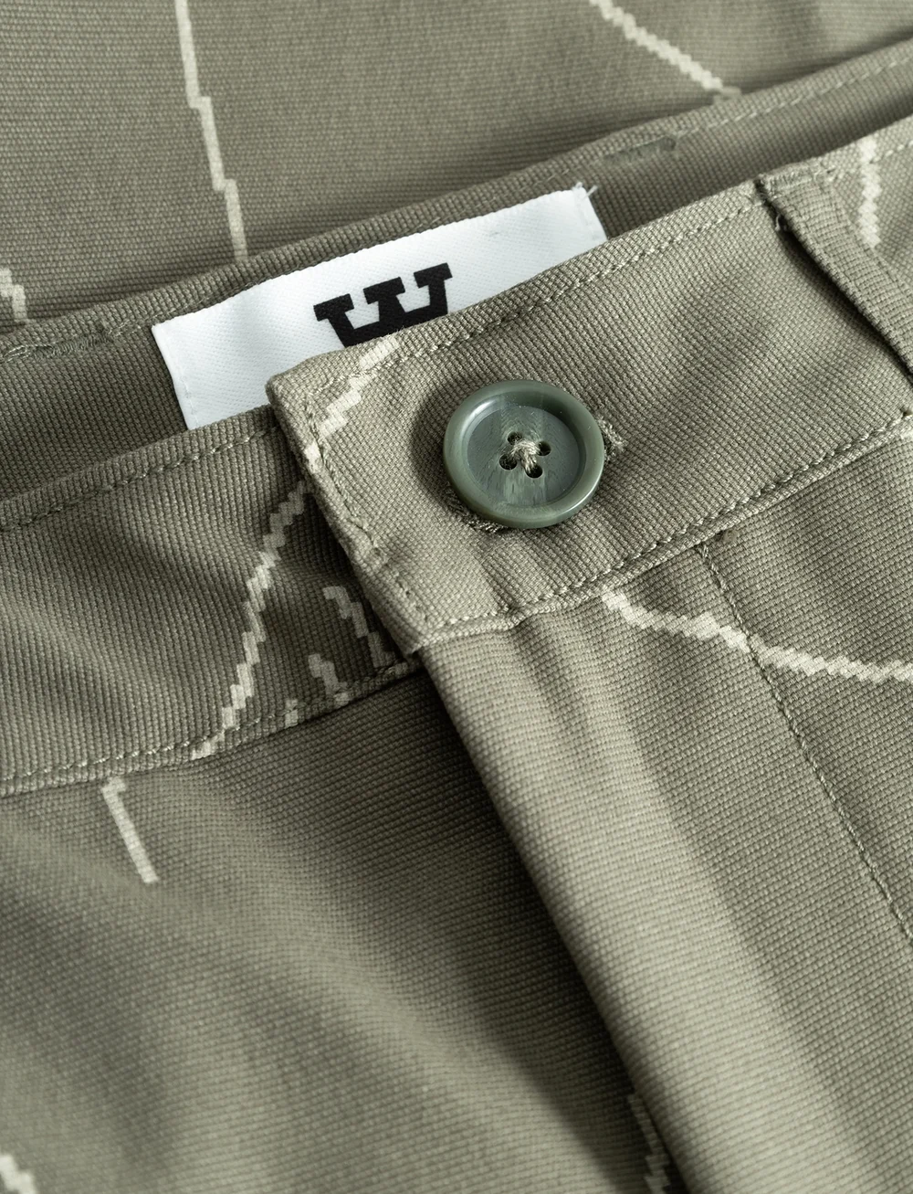 WOOD WOOD - WWfallon Short - casual shorts - dusty olive - 4