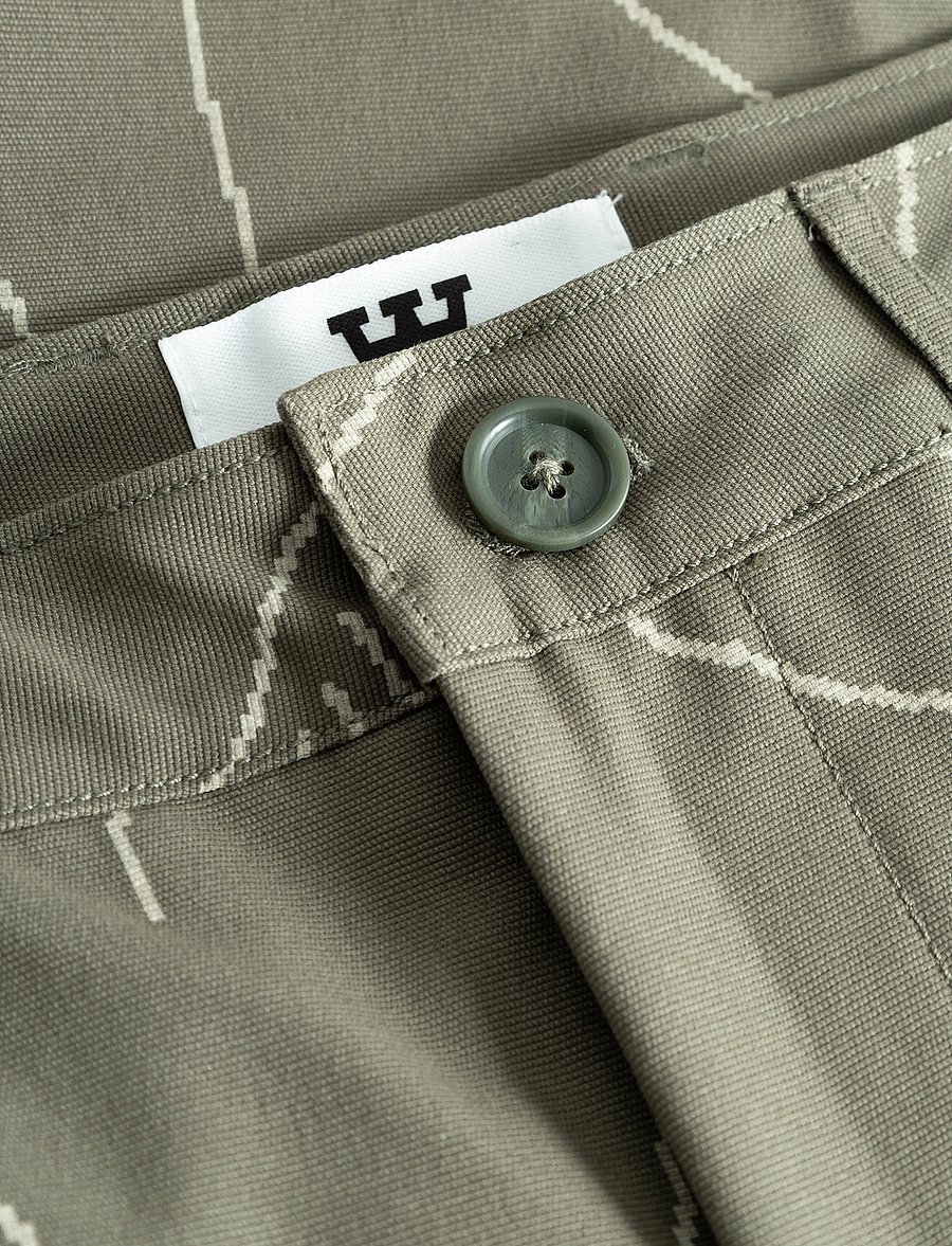 WOOD WOOD - WWfallon Short - freizeitshorts - dusty olive - 4