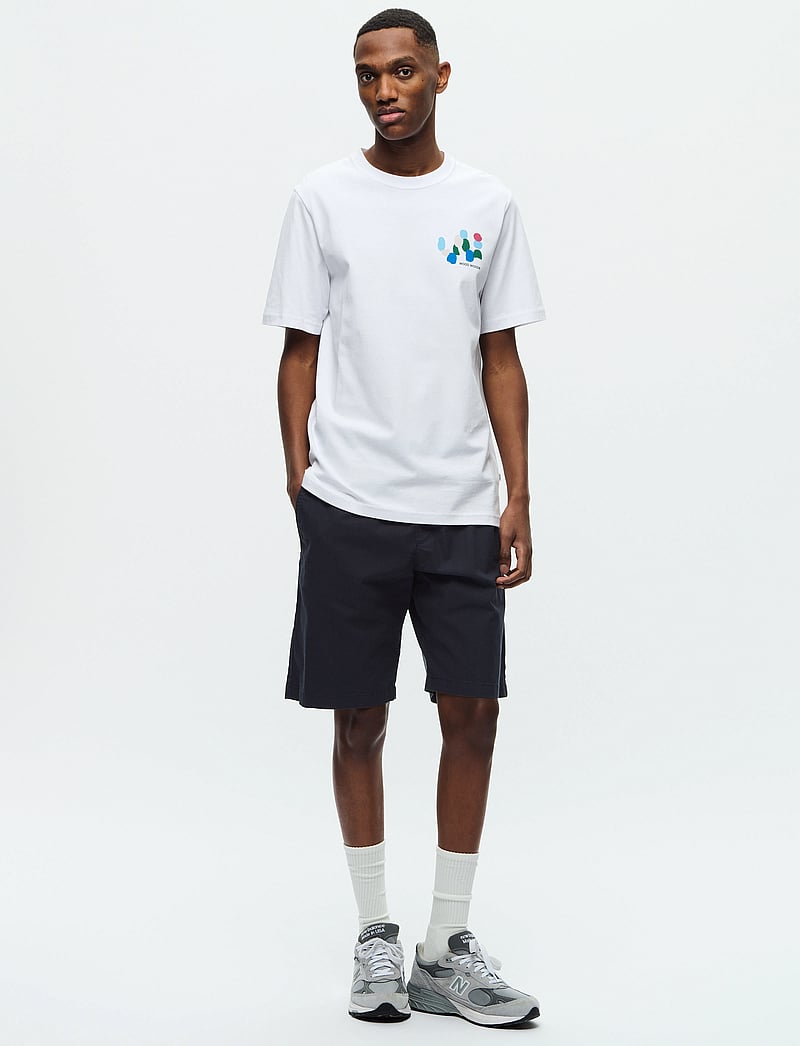 WOOD WOOD - WWBobby - kortærmede t-shirts - bright white - 3