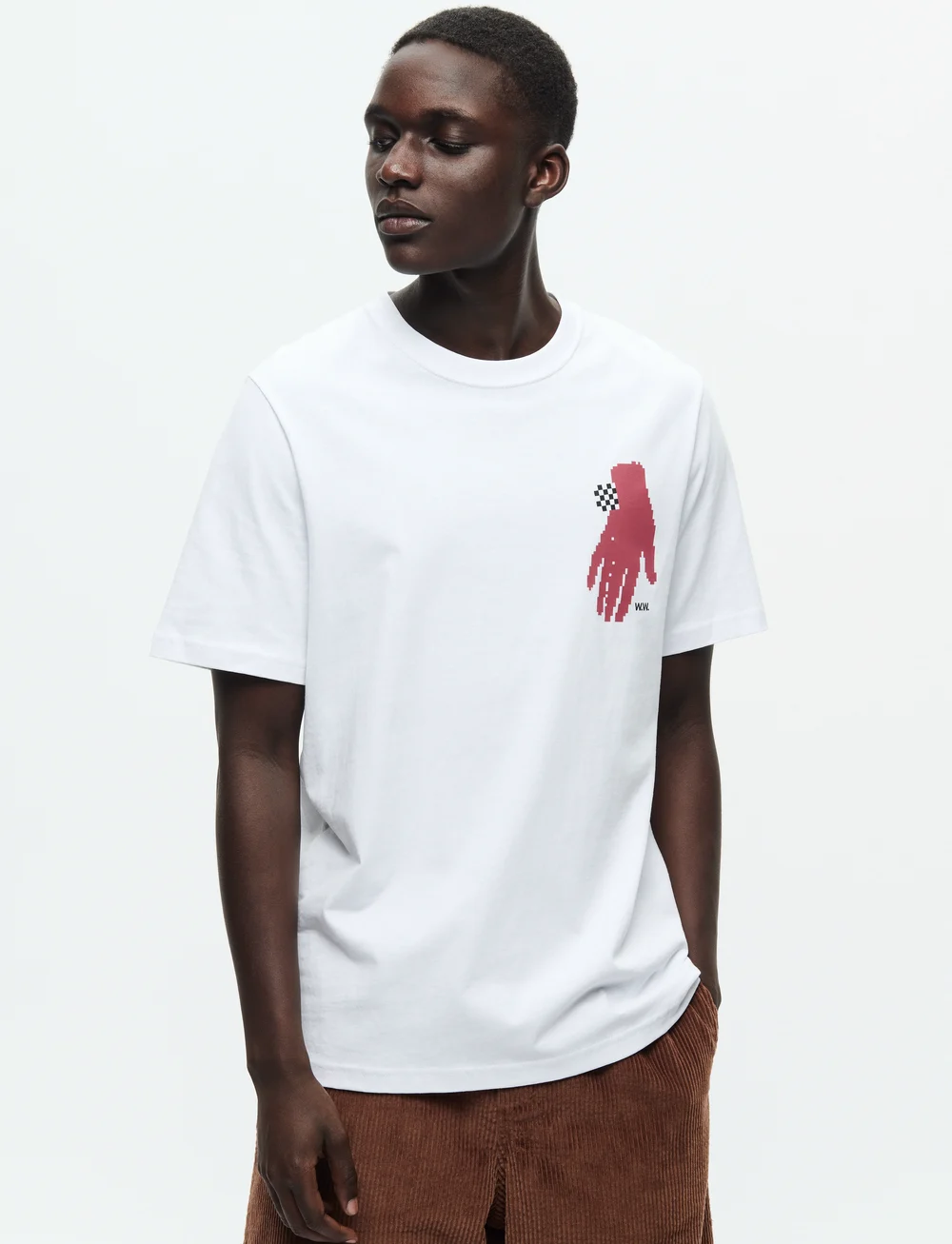 WOOD WOOD - WWBobby - kurzärmelig - bright white - 0