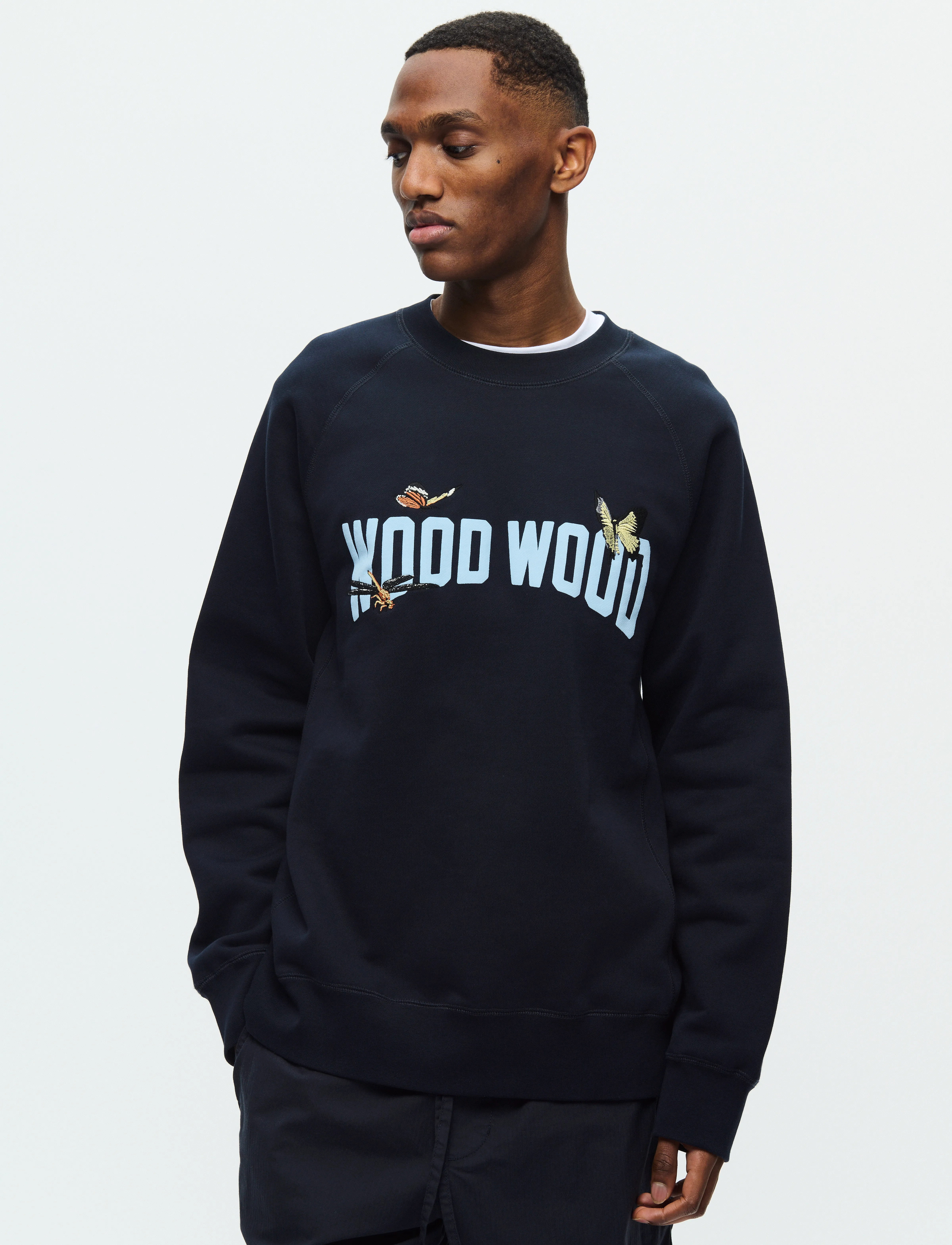 WOOD WOOD WWHester - Sweatshirts - DARK NAVY / navy