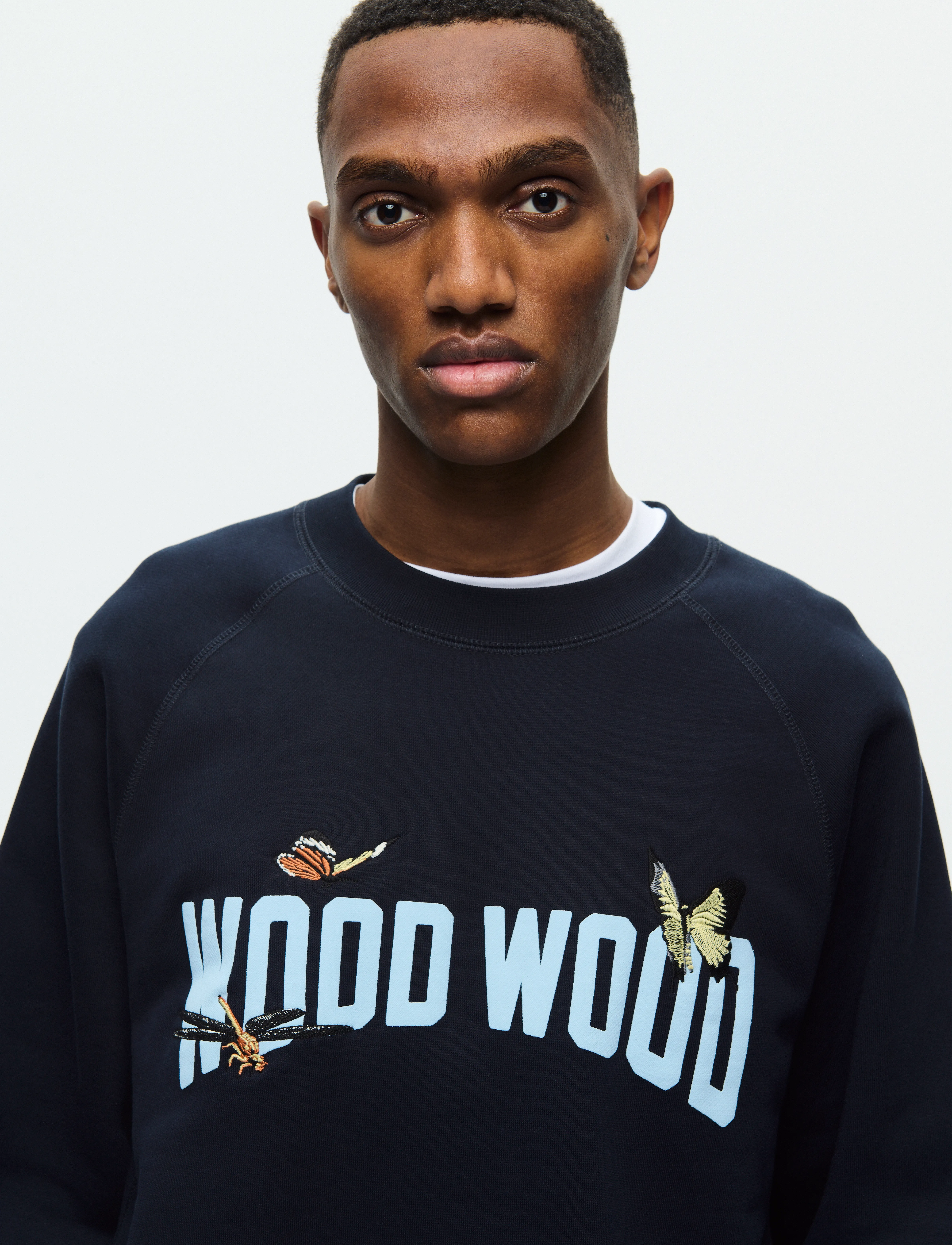 WOOD WOOD - WWHester - sweatshirts - dark navy - 4