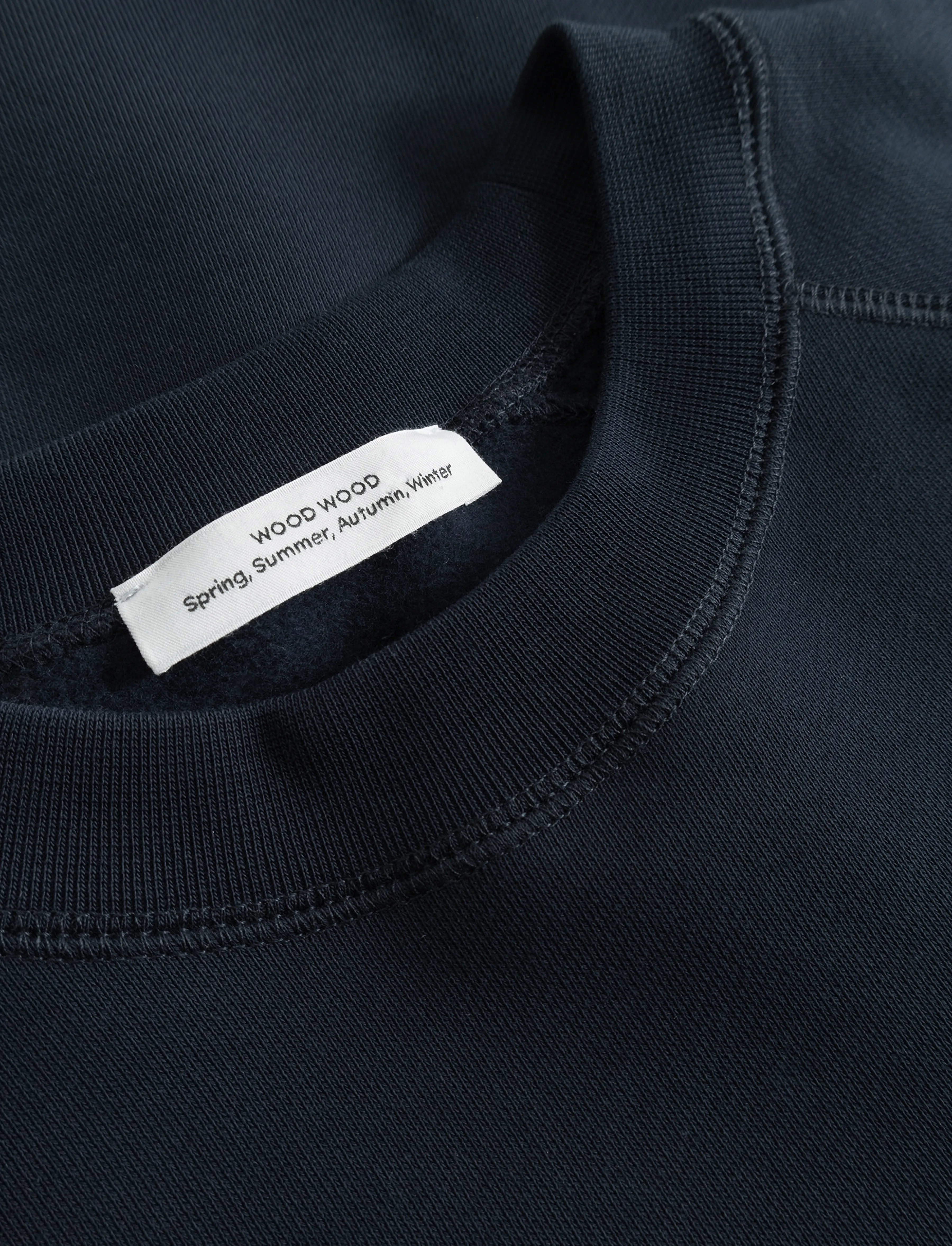 WOOD WOOD - WWHester - sweatshirts - dark navy - 5