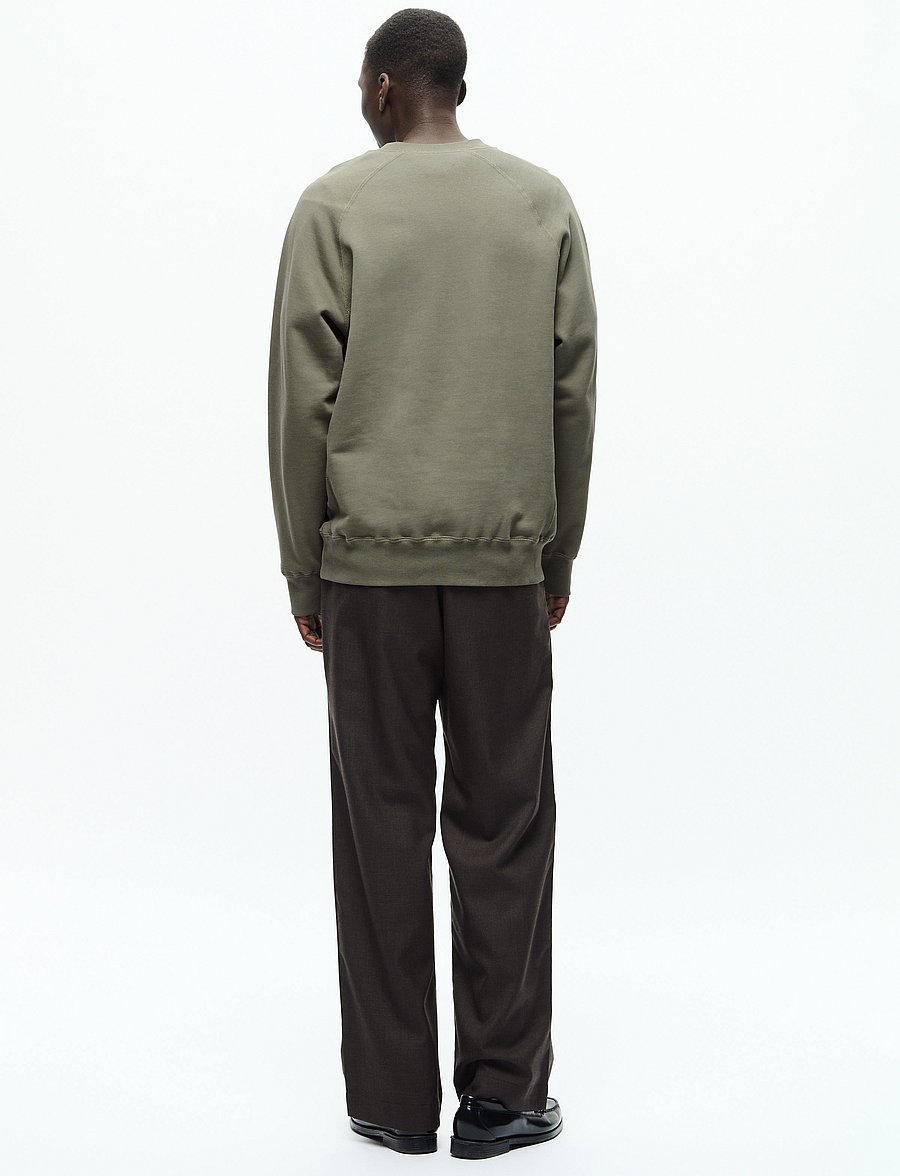 WOOD WOOD - WWHester - sweatshirts - dusty olive - 3