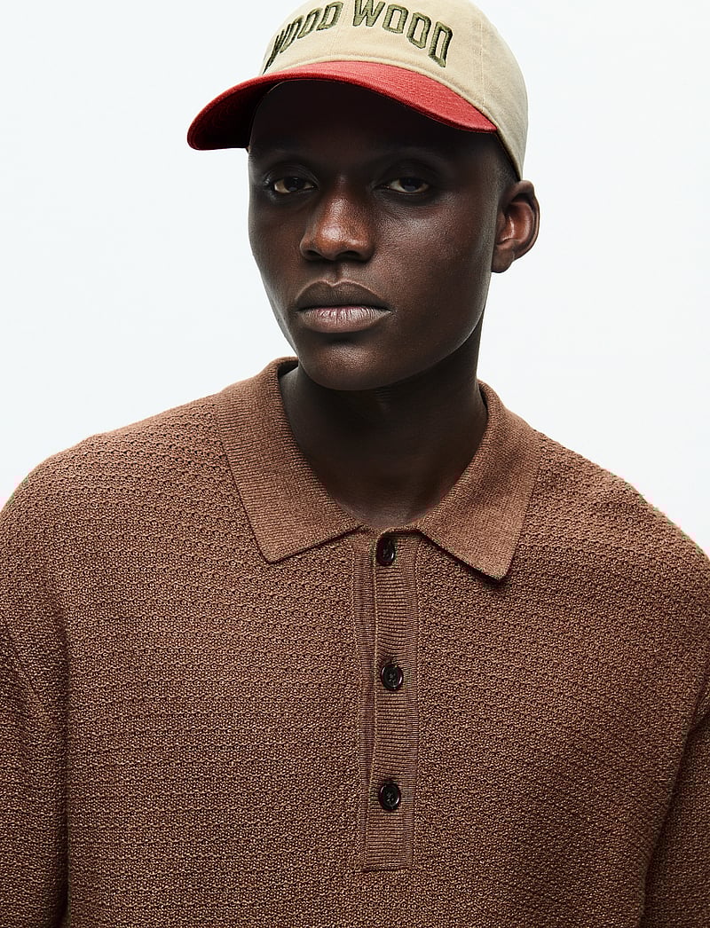 WOOD WOOD - WWArch cap - kepsar - garnet - 0