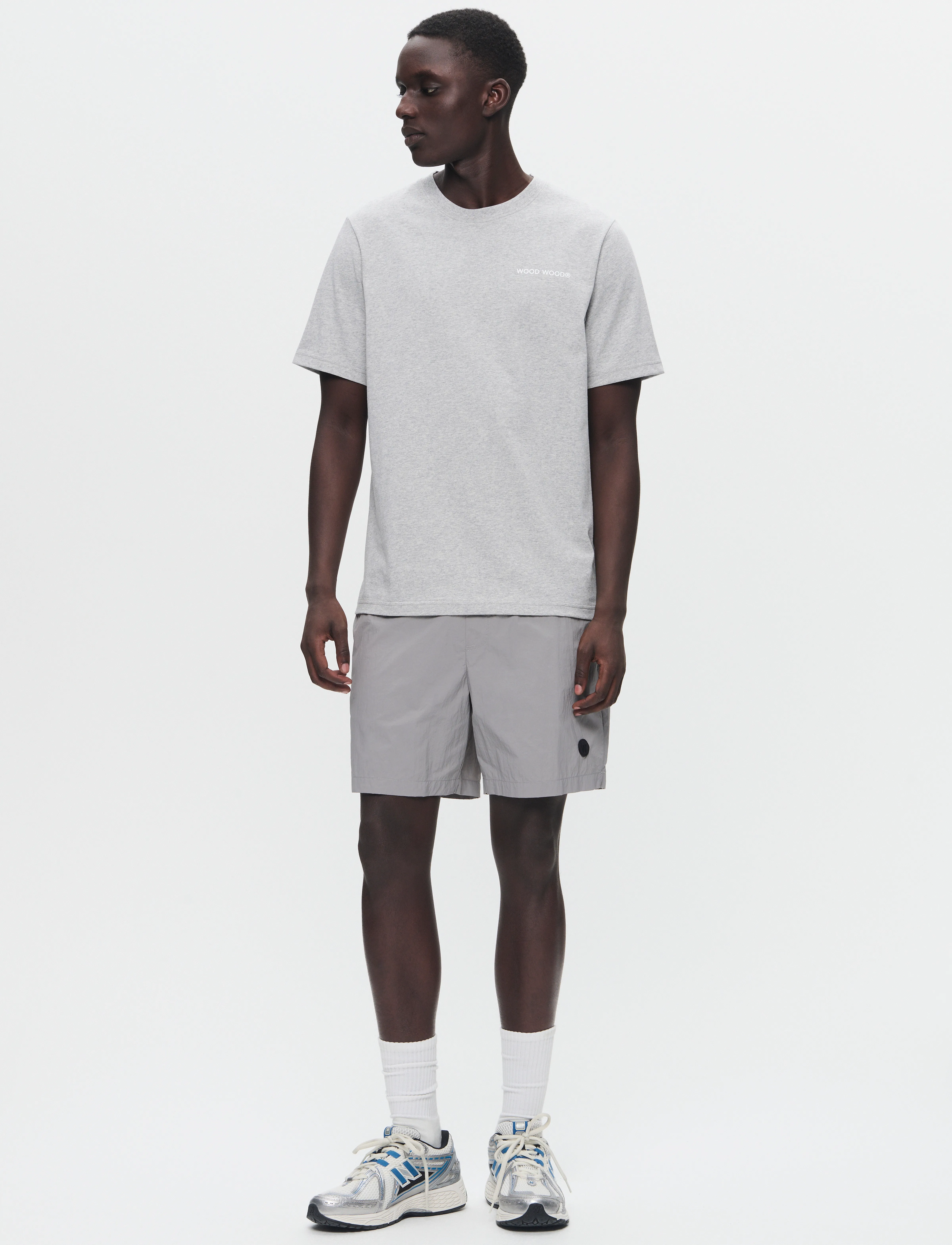 WOOD WOOD - WWBobby - light melange grey - 2
