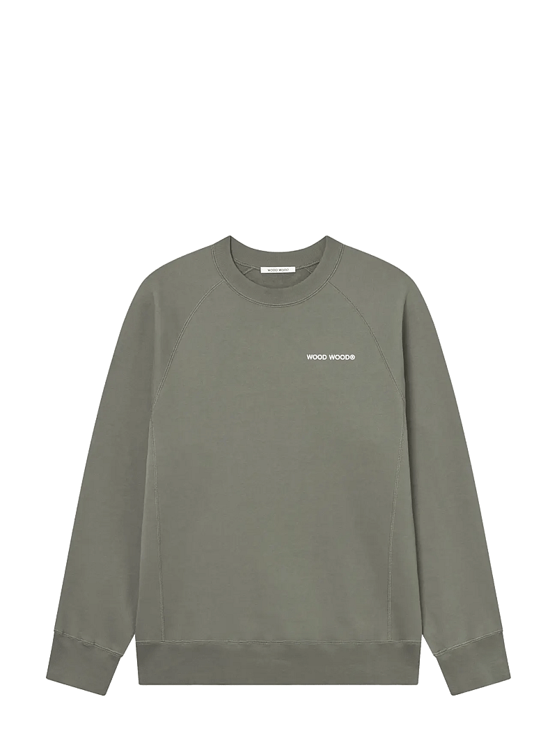 WOOD WOOD - WWHester chest print - shop efter anledning - dusty olive - 0