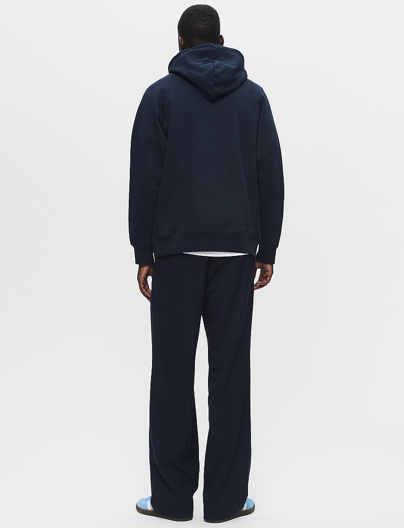 WOOD WOOD - WWFred hoodie chest print - hættetrøjer - outer space - 3