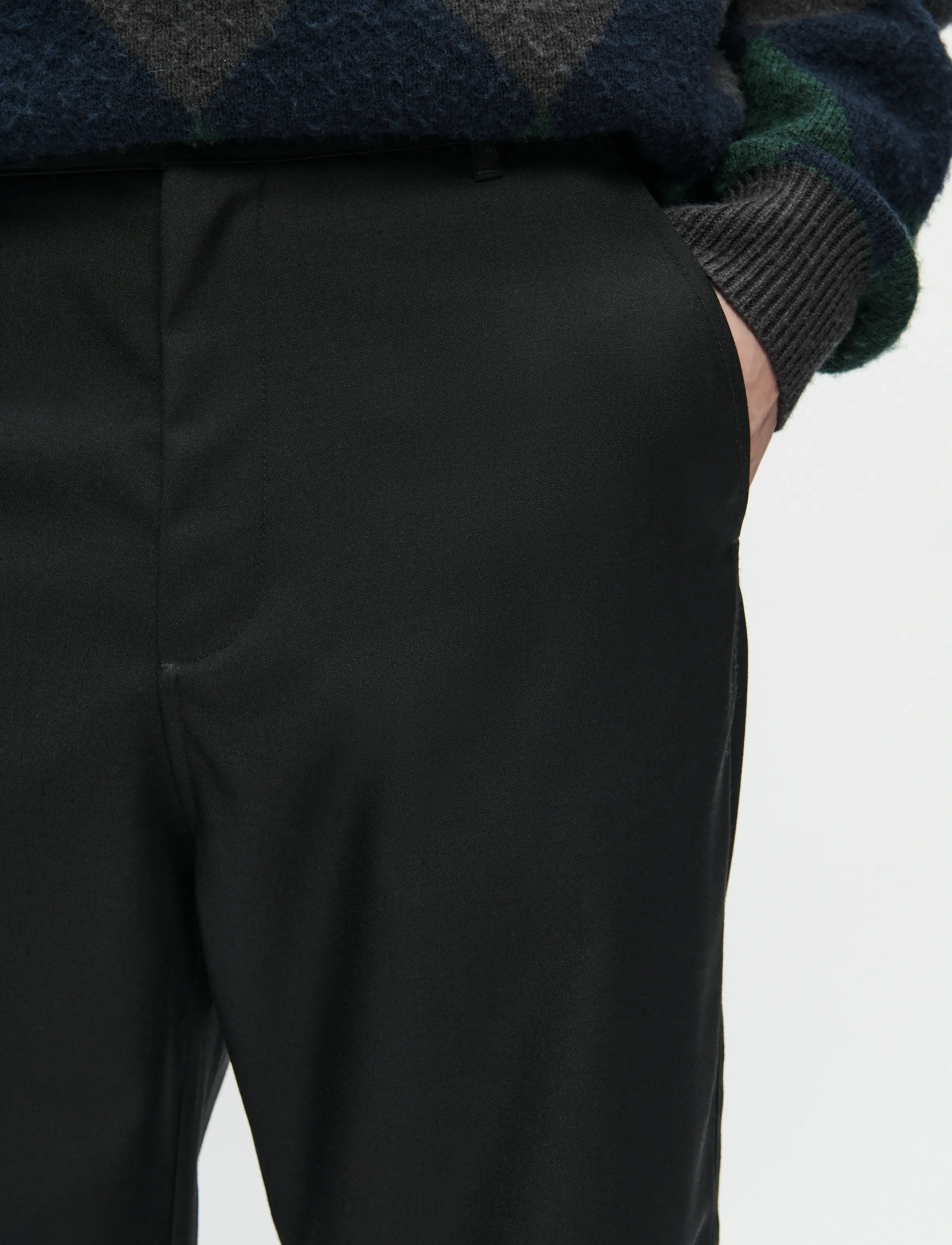 WOOD WOOD - WWHenry trousers 25185 - vabaaja püksid - black - 4