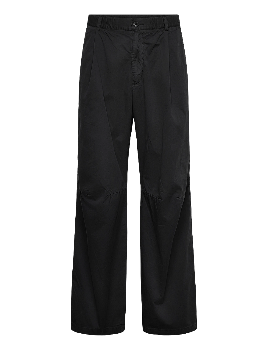 WOOD WOOD - WWEthan trousers 25187 - frjálslegar buxur - black - 1