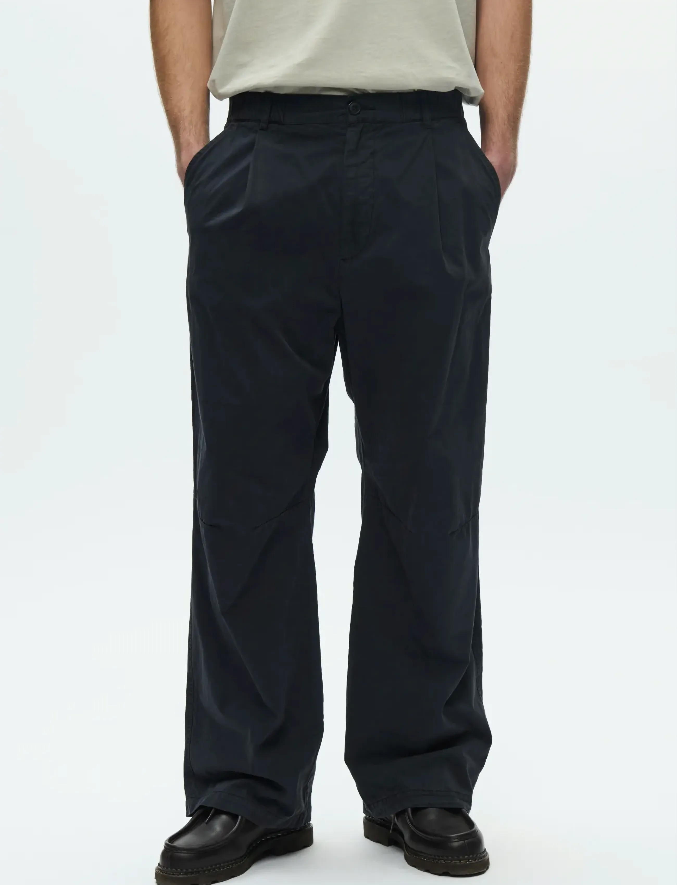WOOD WOOD WWEthan trousers 25187 - Kollektsioonid - BLACK / black