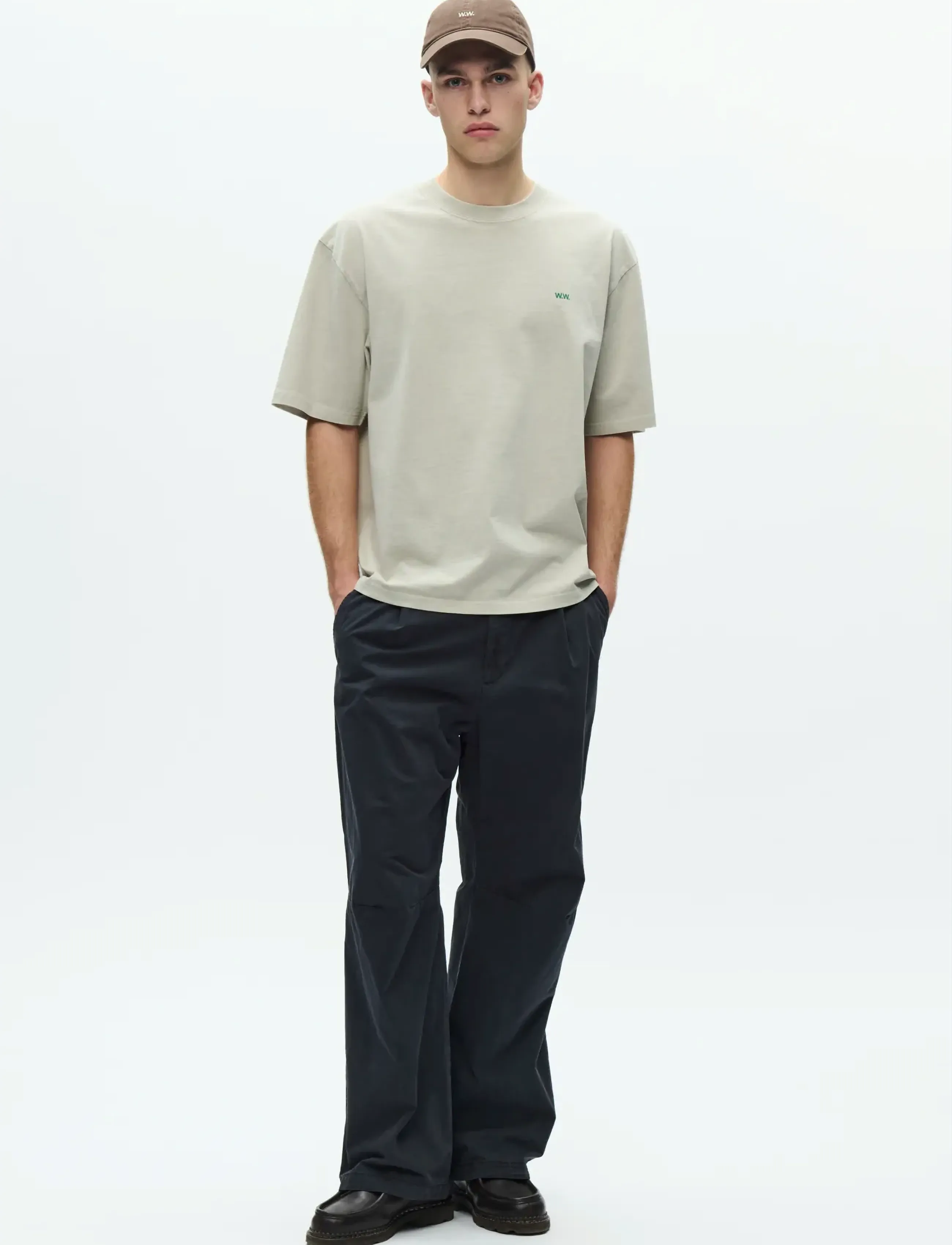 WOOD WOOD - WWEthan trousers 25187 - casual - black - 2