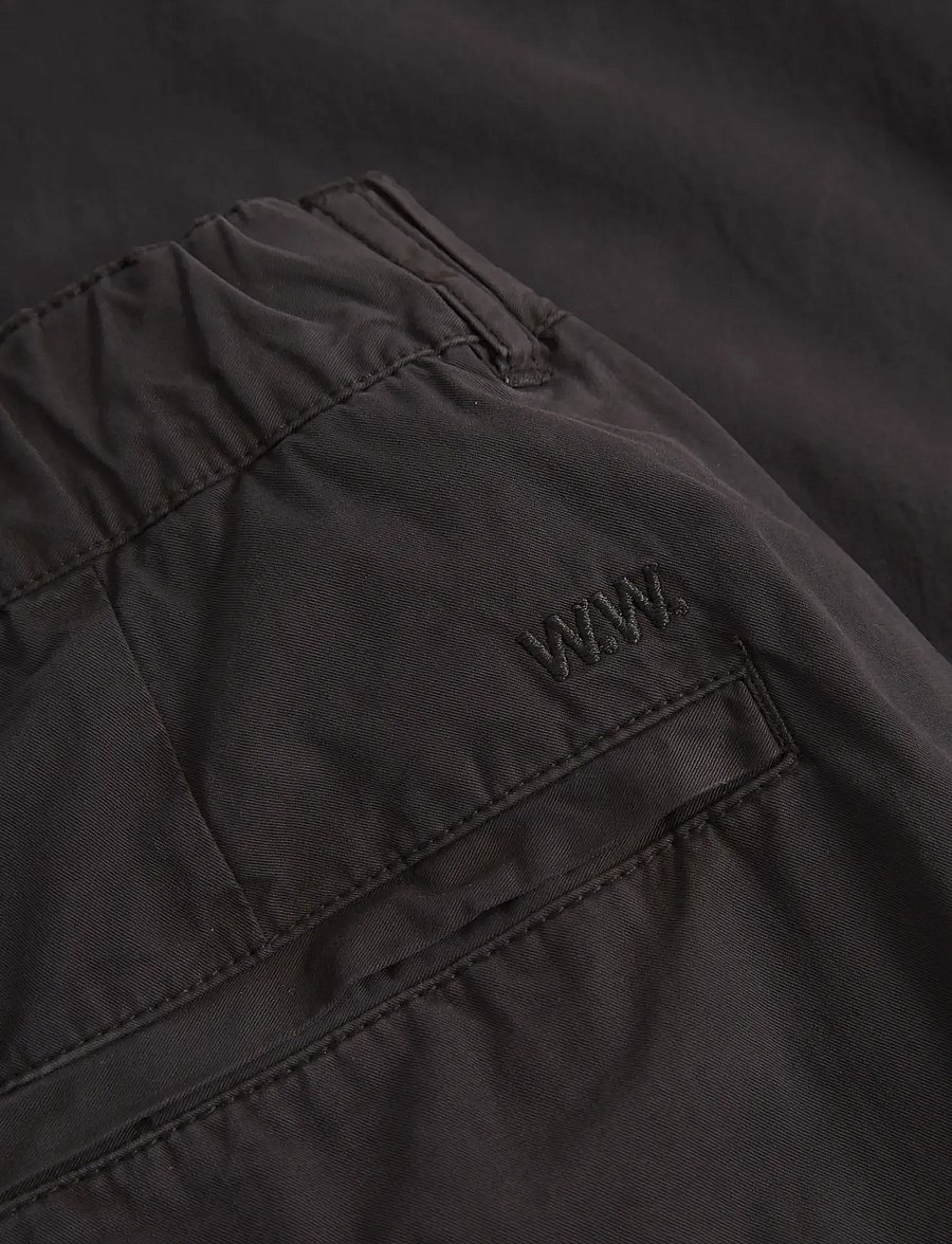 WOOD WOOD - WWEthan trousers 25187 - frjálslegar buxur - black - 5
