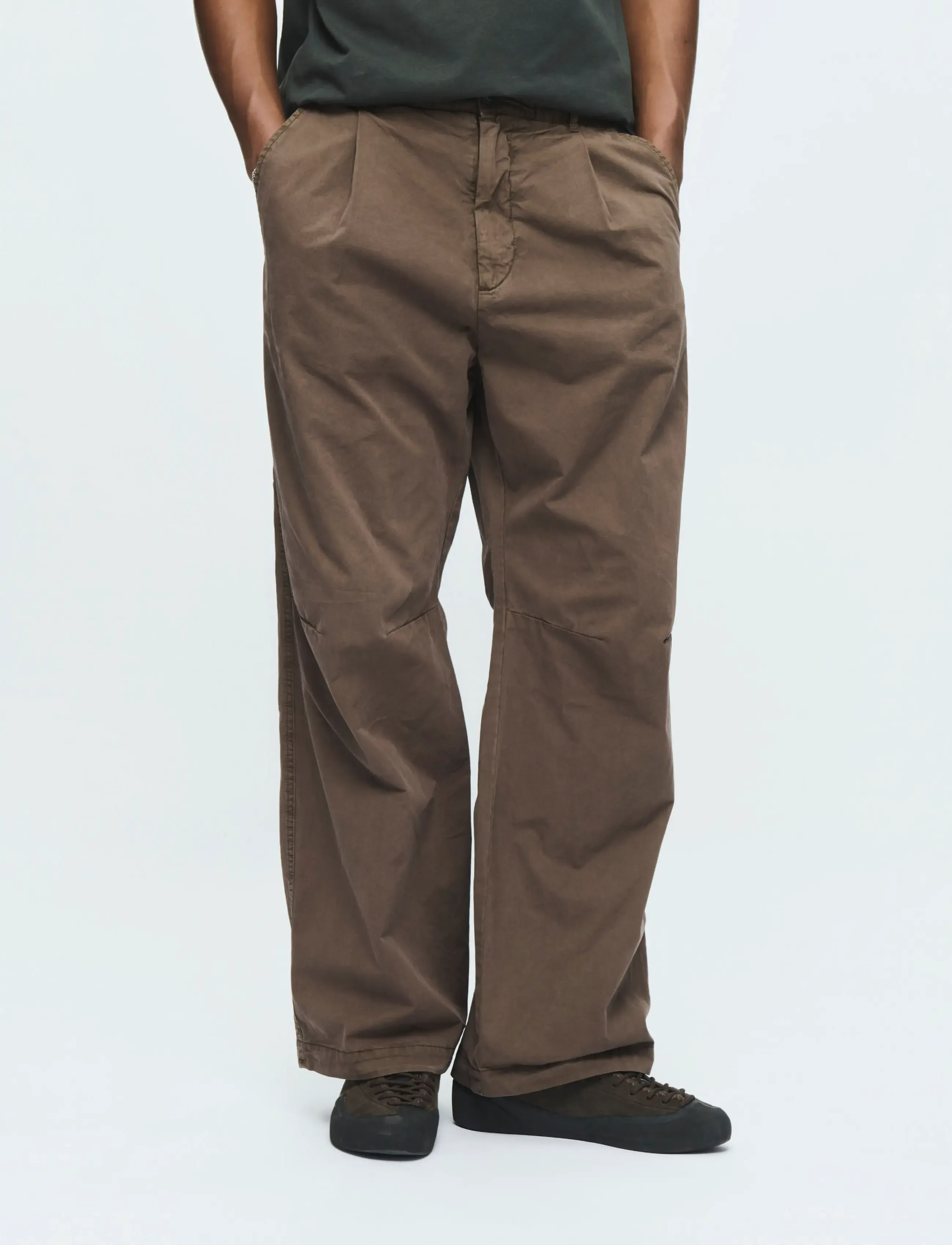 WOOD Wwethan Trousers 25187, L, Trousers, Braun - Casual, Männerswear