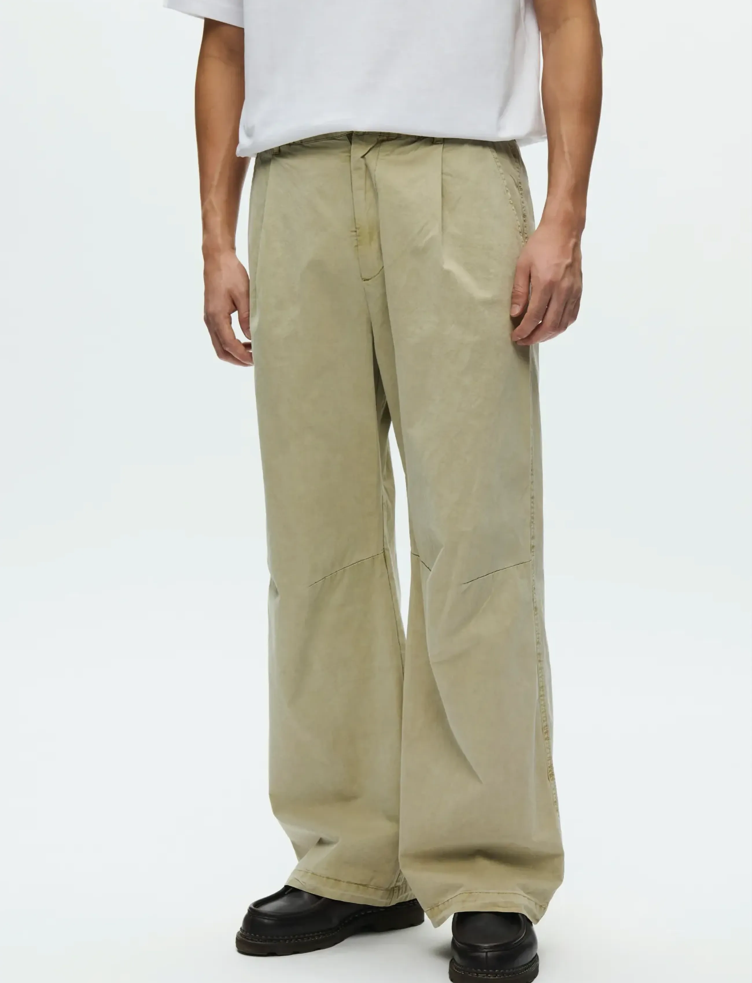 WOOD Wwethan Trousers 25187, S, Trousers, Beige - Casual, Männerswear