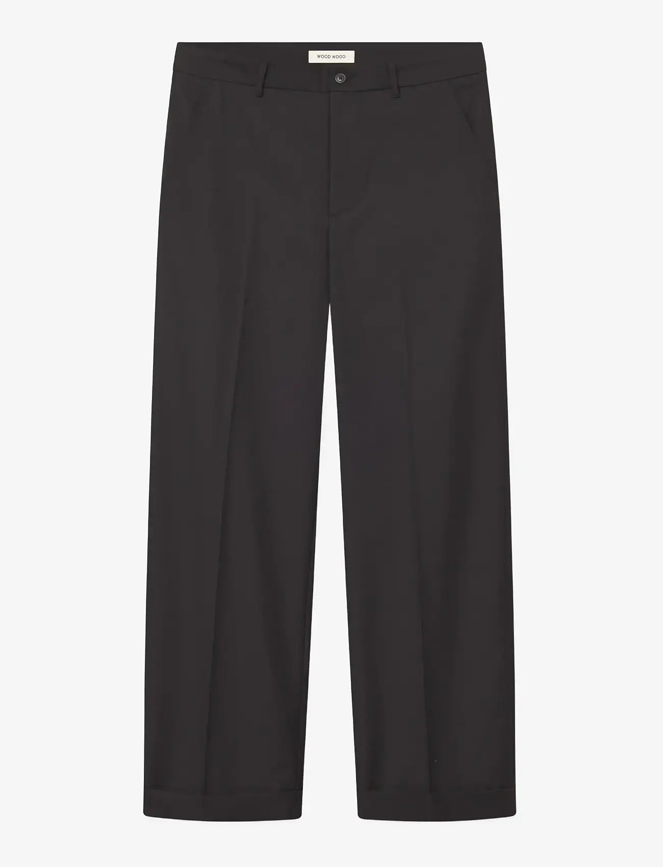 WOOD WOOD - WWLuca trousers 25185 - black - 1
