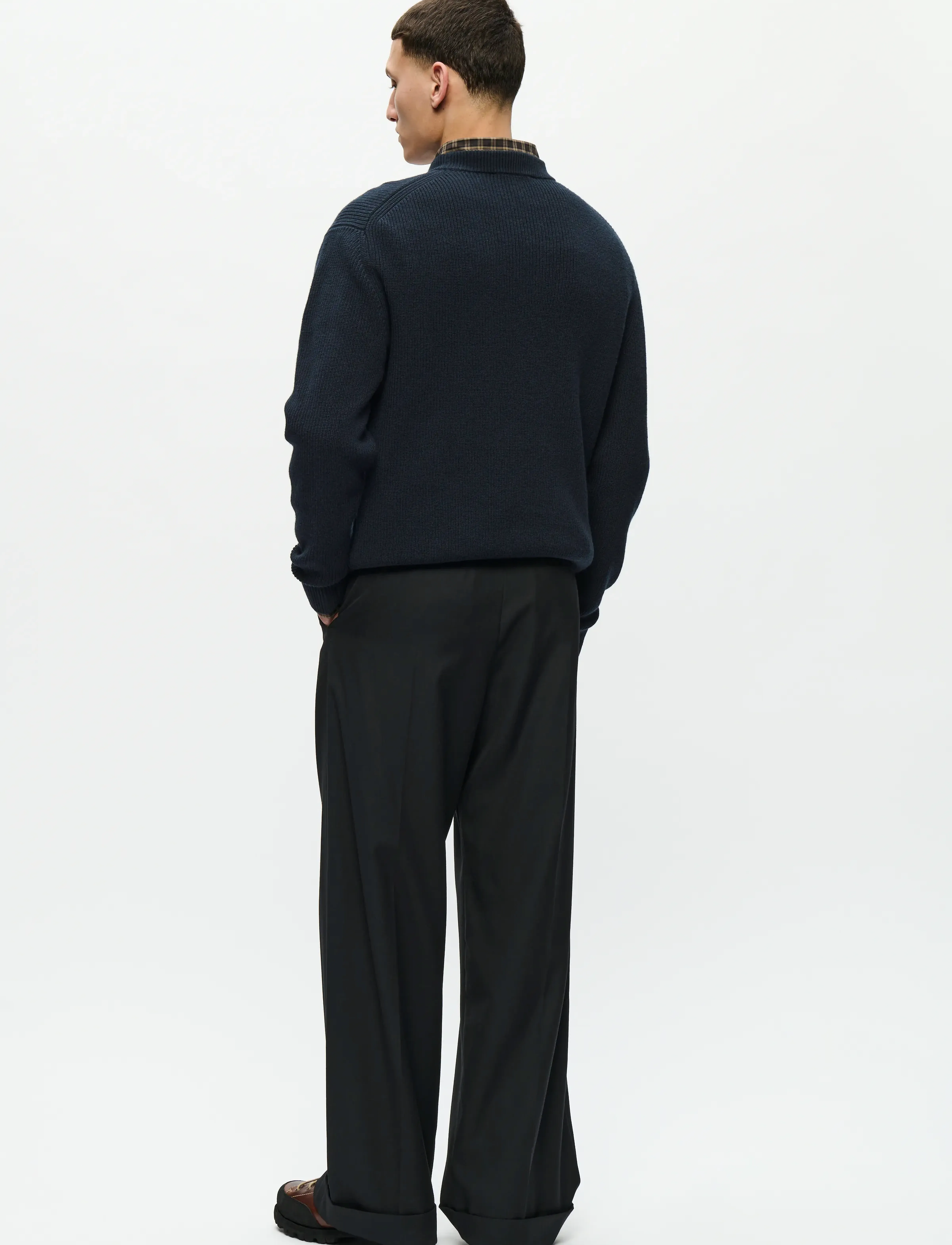 WOOD WOOD - WWLuca trousers 25185 - black - 3