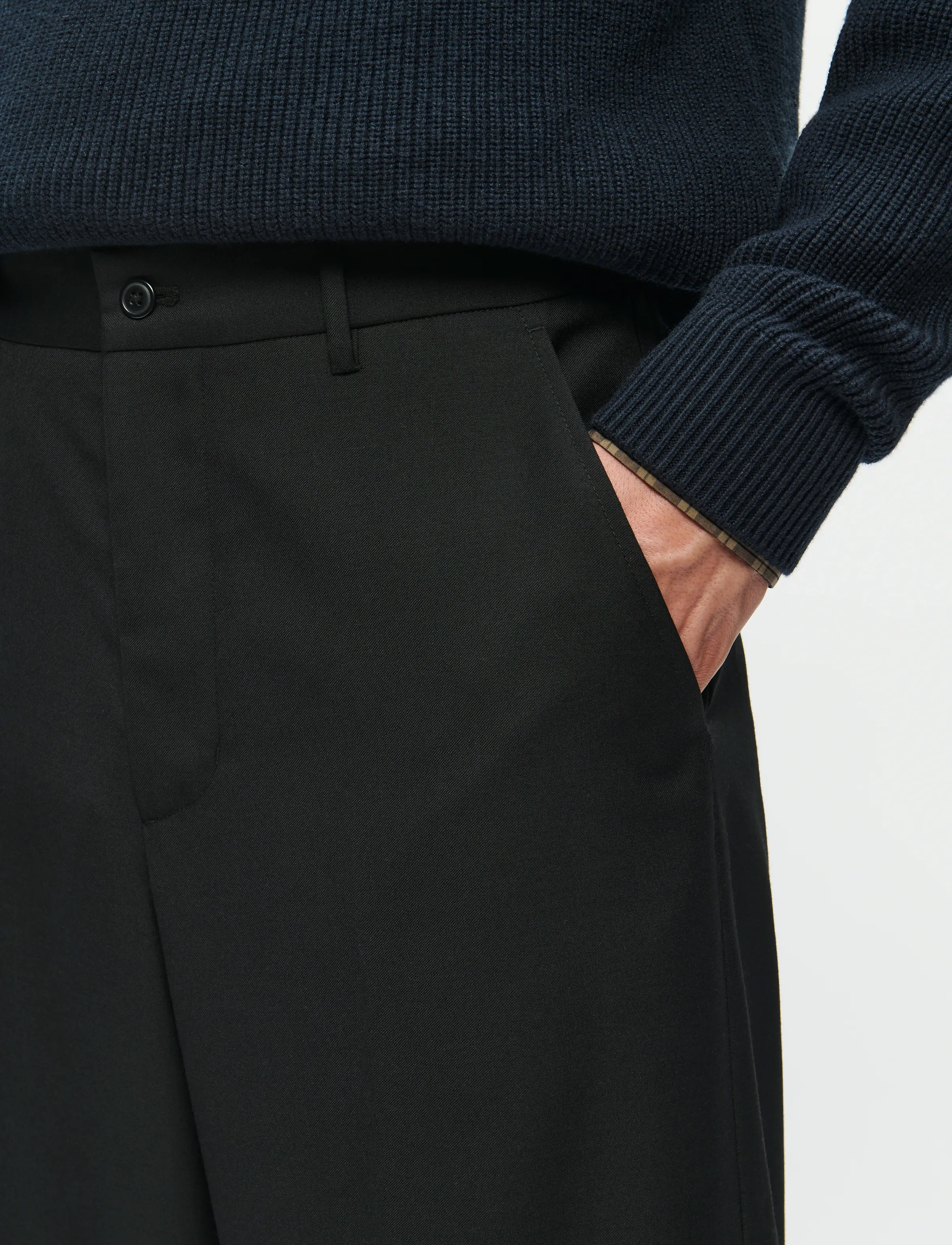 WOOD WOOD - WWLuca trousers 25185 - black - 4