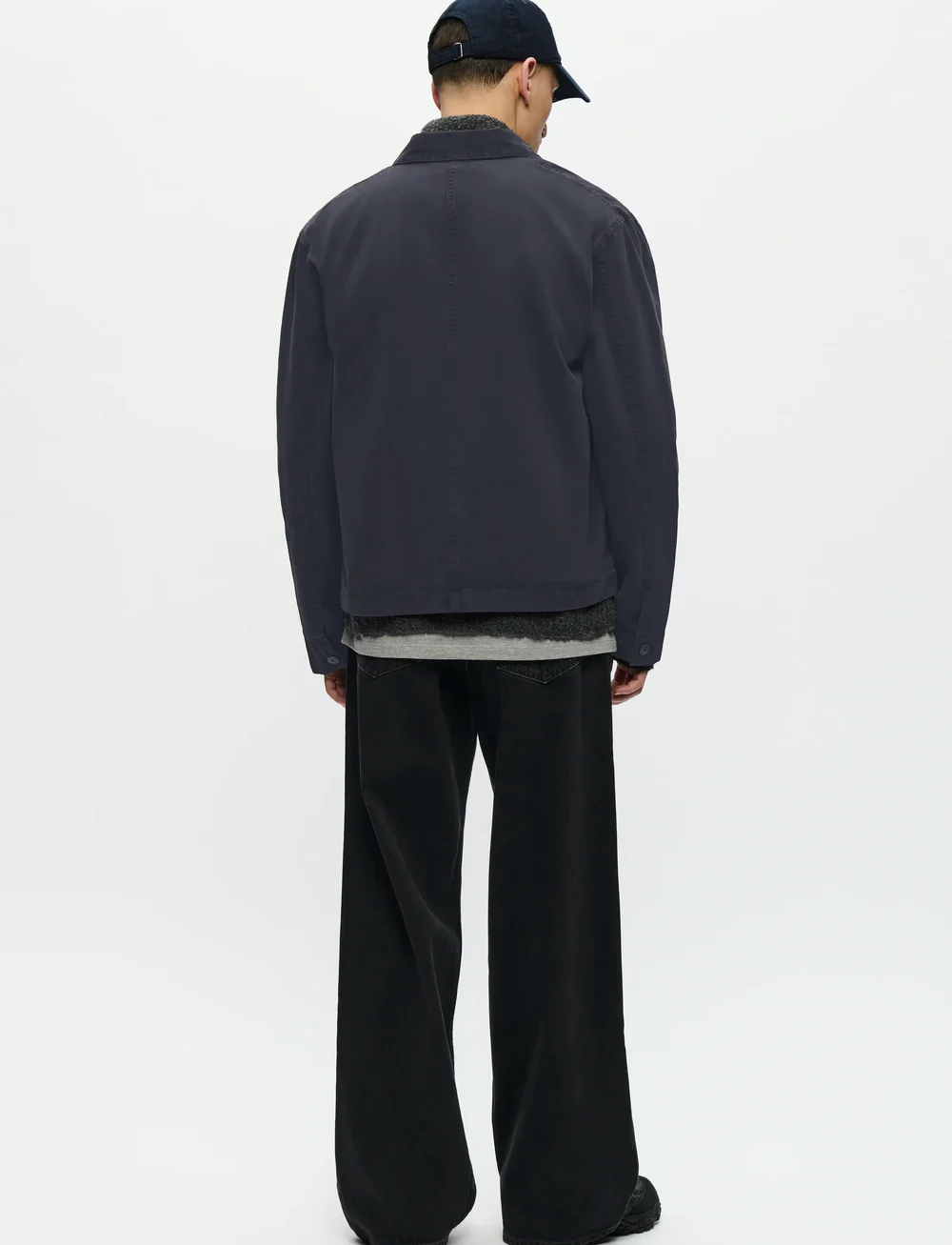 WOOD WOOD - WWStefan worker jacket 25184 - windjassen - black - 3