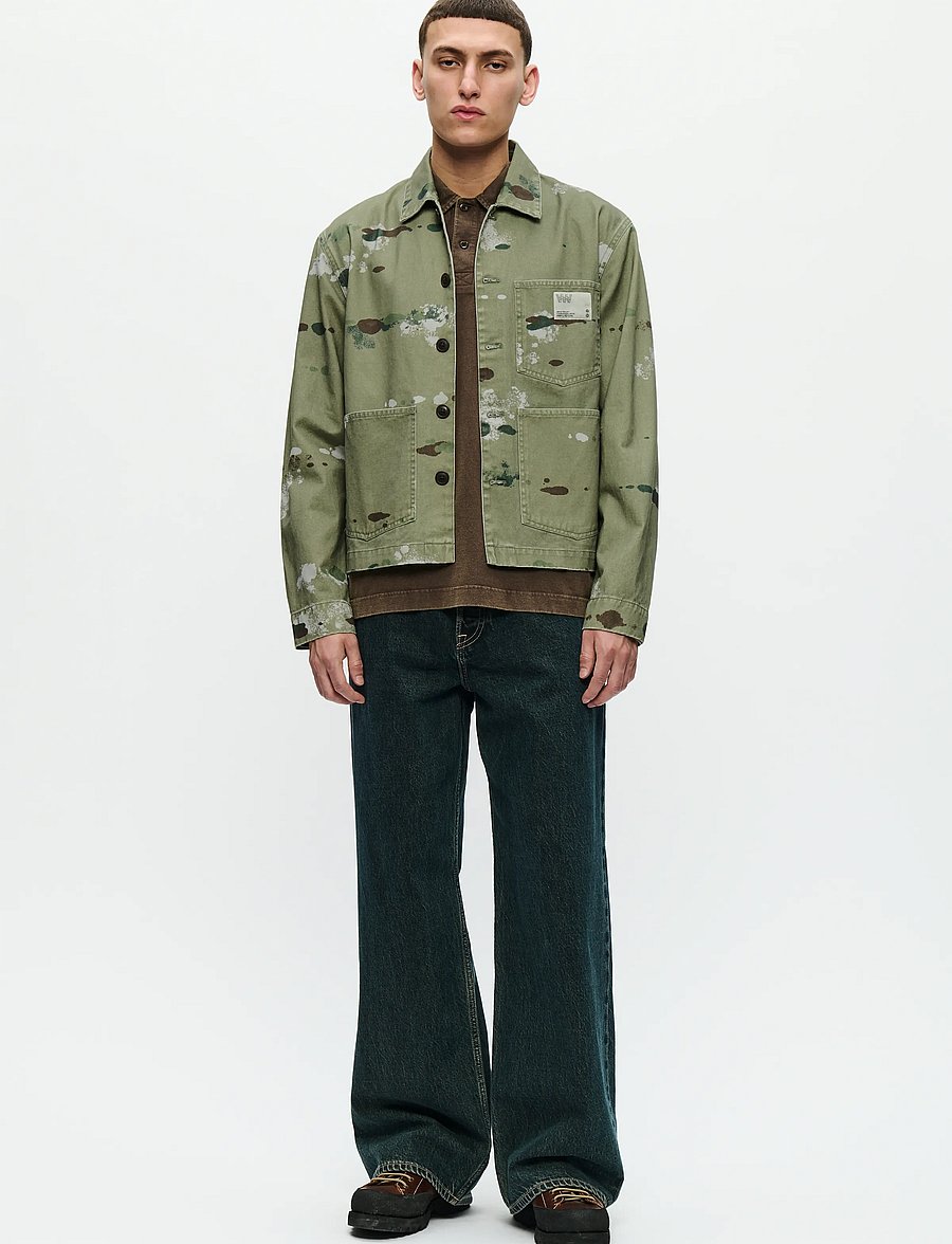 WOOD WOOD - WWStefan worker jacket 25184 - höstjackor - camo drops - 2