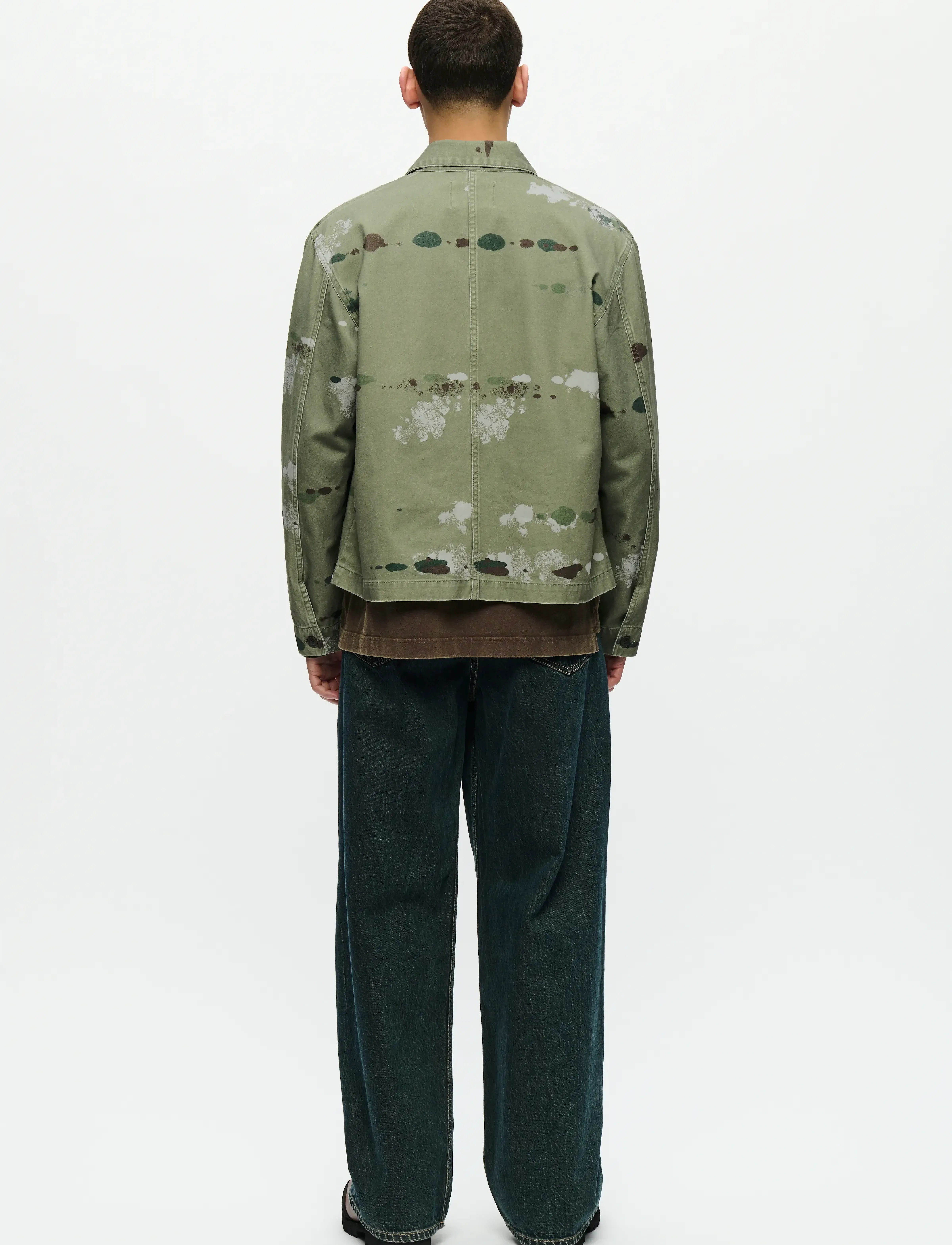 WOOD WOOD - WWStefan worker jacket 25184 - spring jackets - camo drops - 3