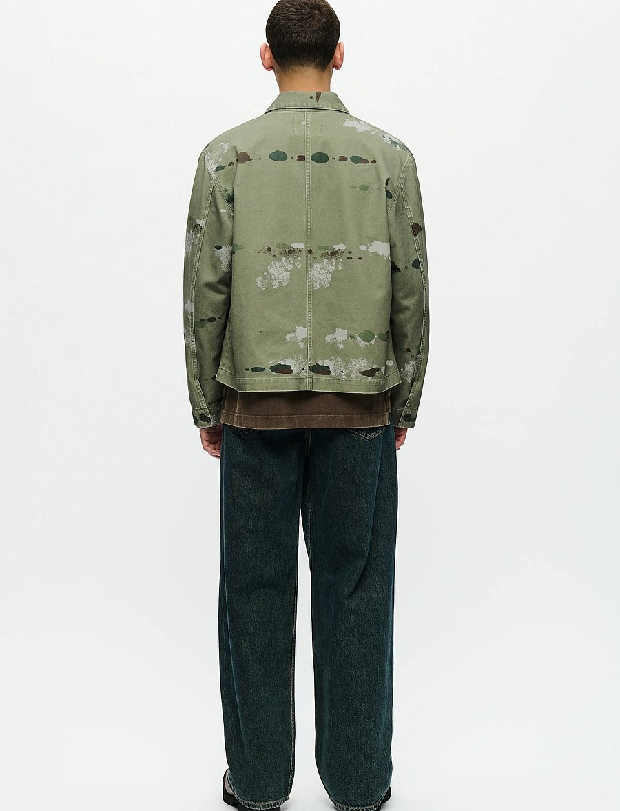 WOOD WOOD - WWStefan worker jacket 25184 - höstjackor - camo drops - 3