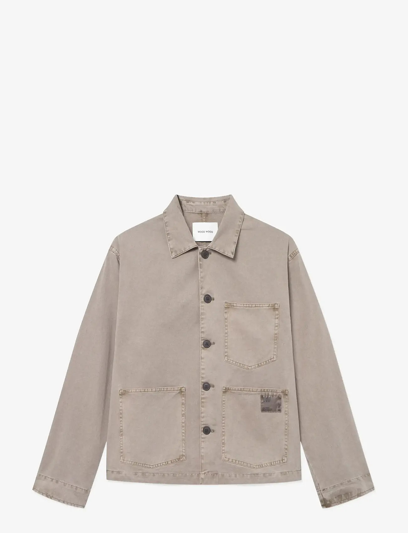 WOOD WOOD - WWStefan worker jacket 25184 - herbstjacken - fallen rock - 1