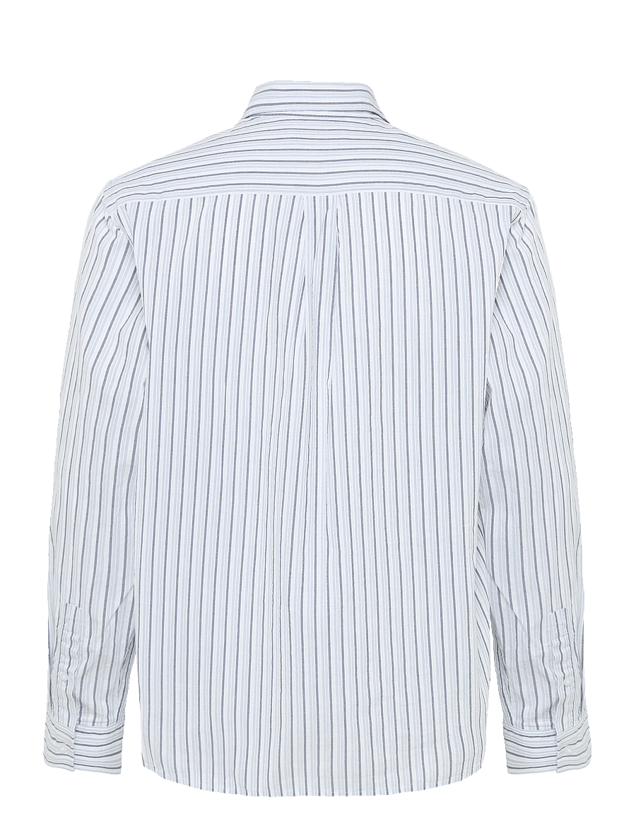 WOOD WOOD - WWNico shirt 25177 - gestreifte hemden - salute stripe - 1