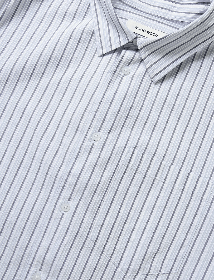 WOOD WOOD - WWNico shirt 25177 - gestreifte hemden - salute stripe - 2