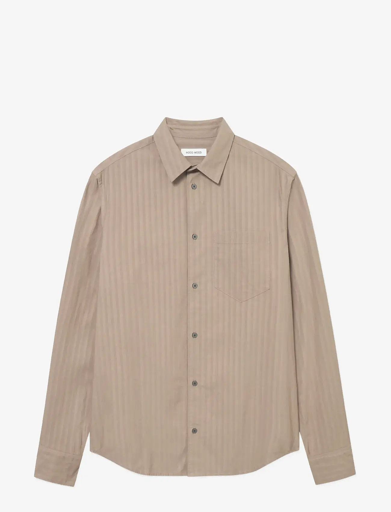 WOOD WOOD - WWNico shirt 25201 - triibulised särgid - fallen rock - 1