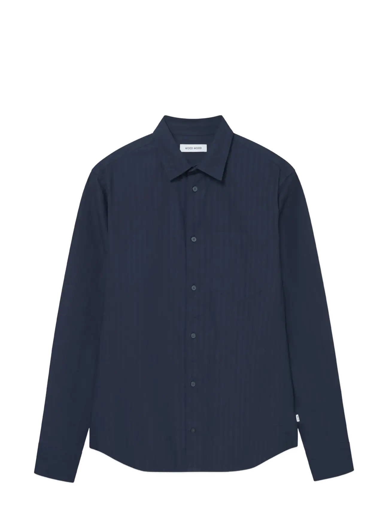 WOOD WOOD WWNico shirt 25201 - Odzież - SALUTE / navy